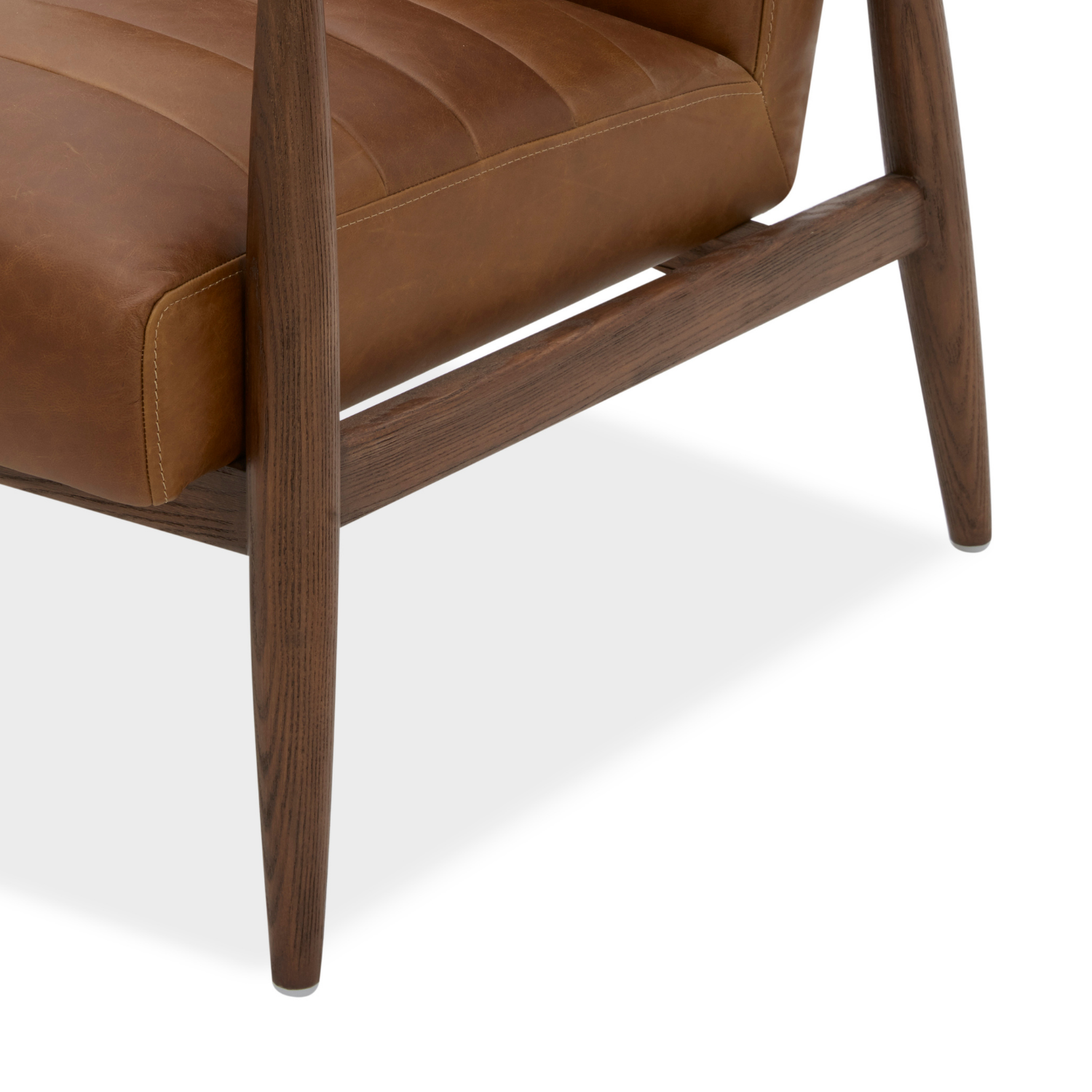 Wyndham Lounge Chair - Concord Mink Leather