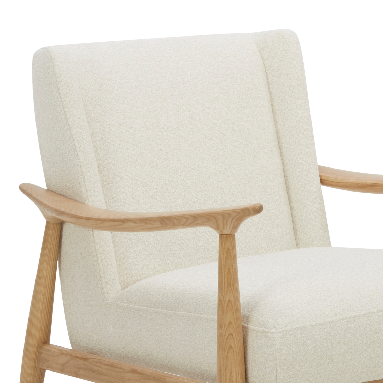 Nevis Lounge Chair - Mellow Ivory