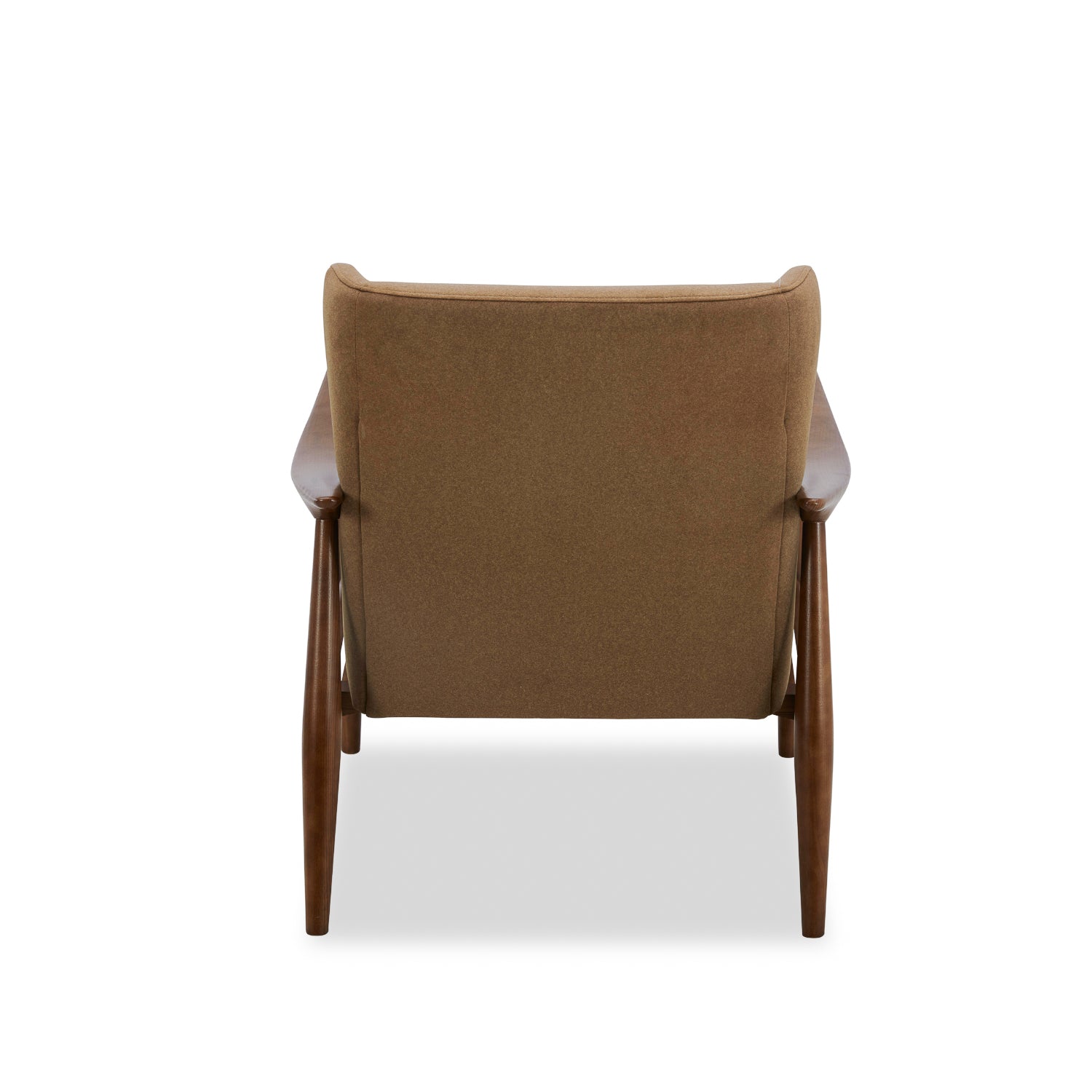 Nevis Lounge Chair - Tawny Brown Matte Velvet
