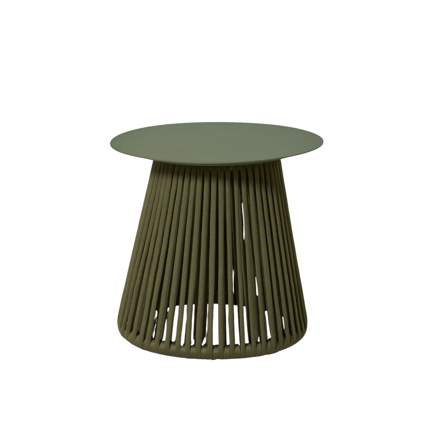 Millwick Rope Side Table - Olive