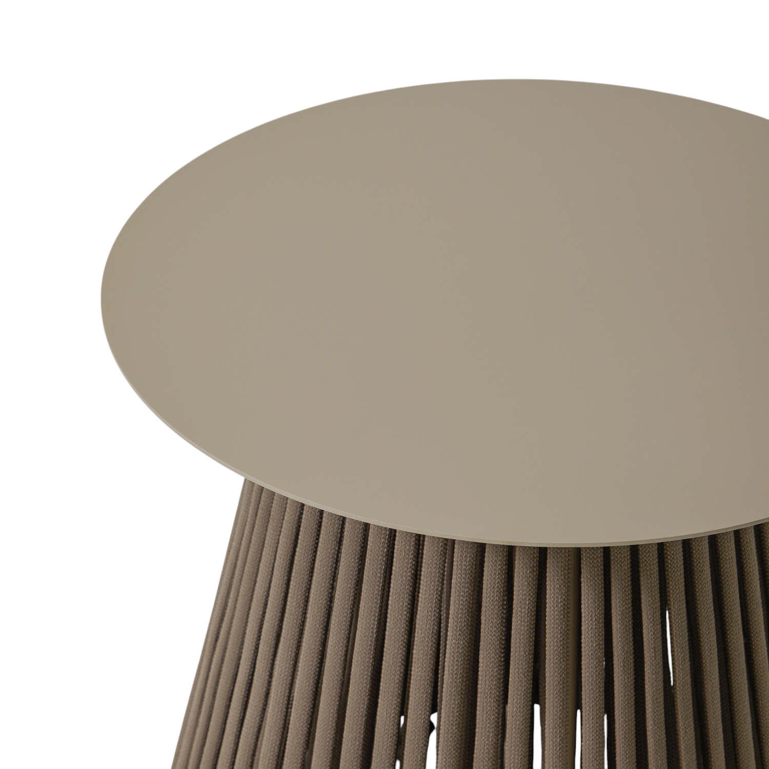 Millwick Rope Side Table - Light Tan