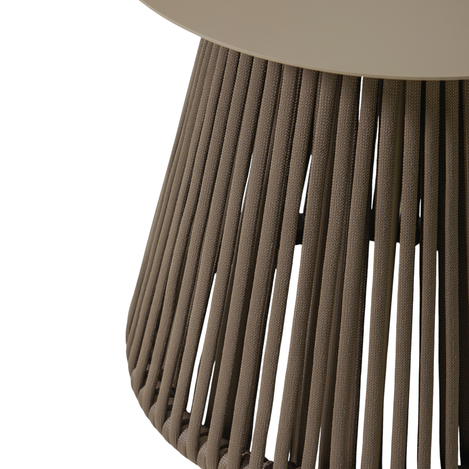 Millwick Rope Side Table - Light Tan