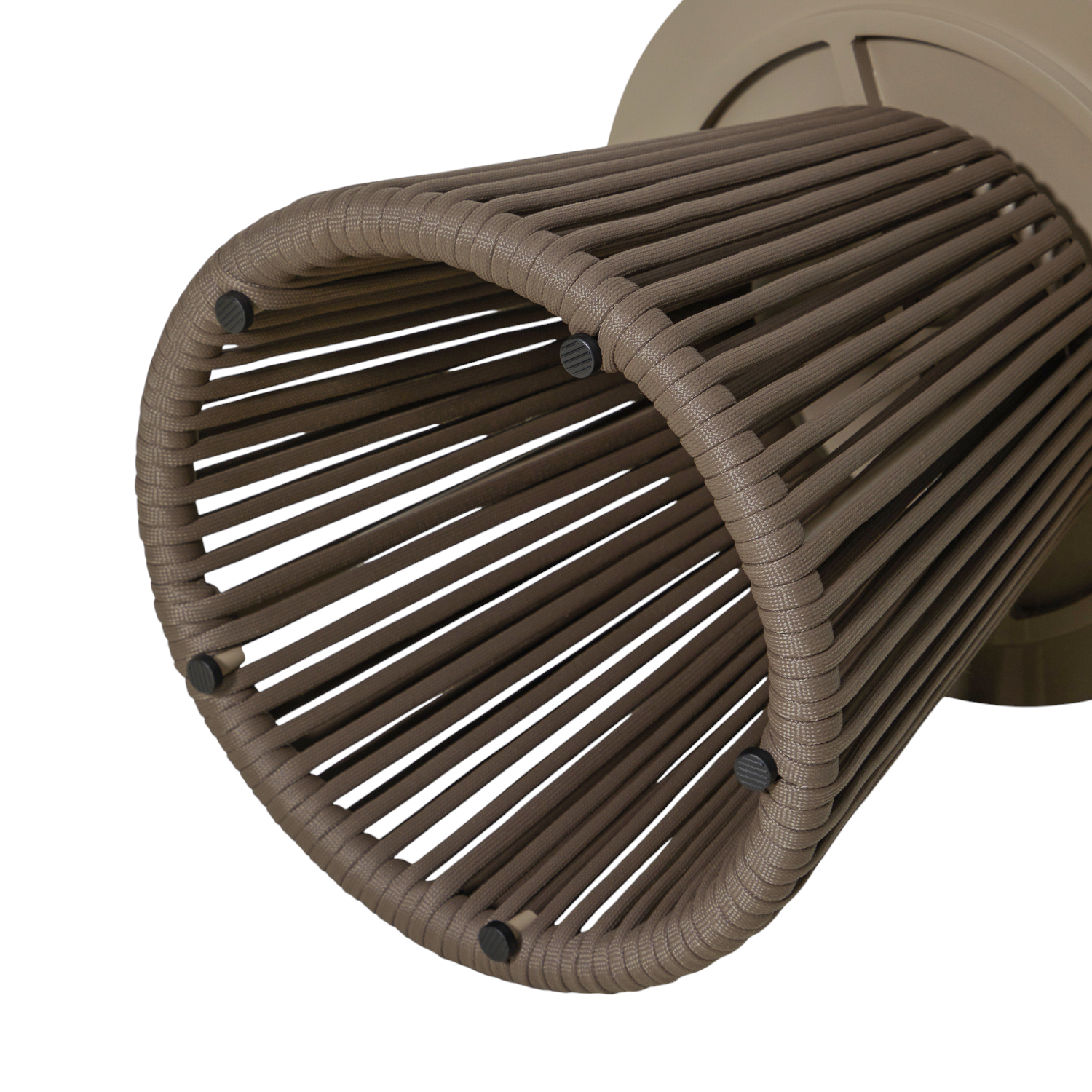 Millwick Rope Side Table - Light Tan