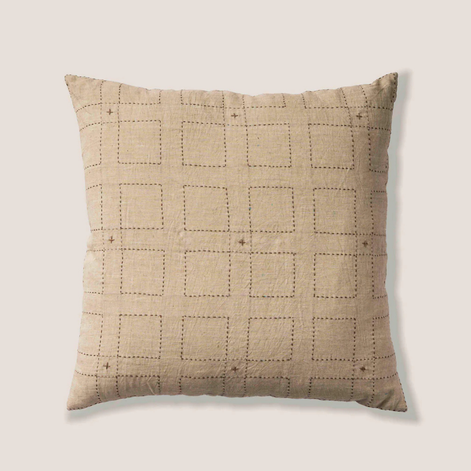 Dunham Borders Linen Toss Pillow