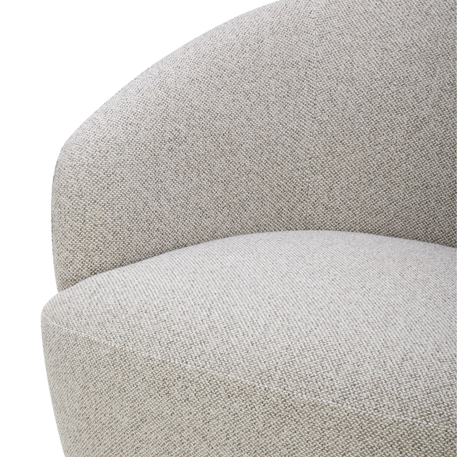 Pod Swivel Lounge Chair - Birch Weave