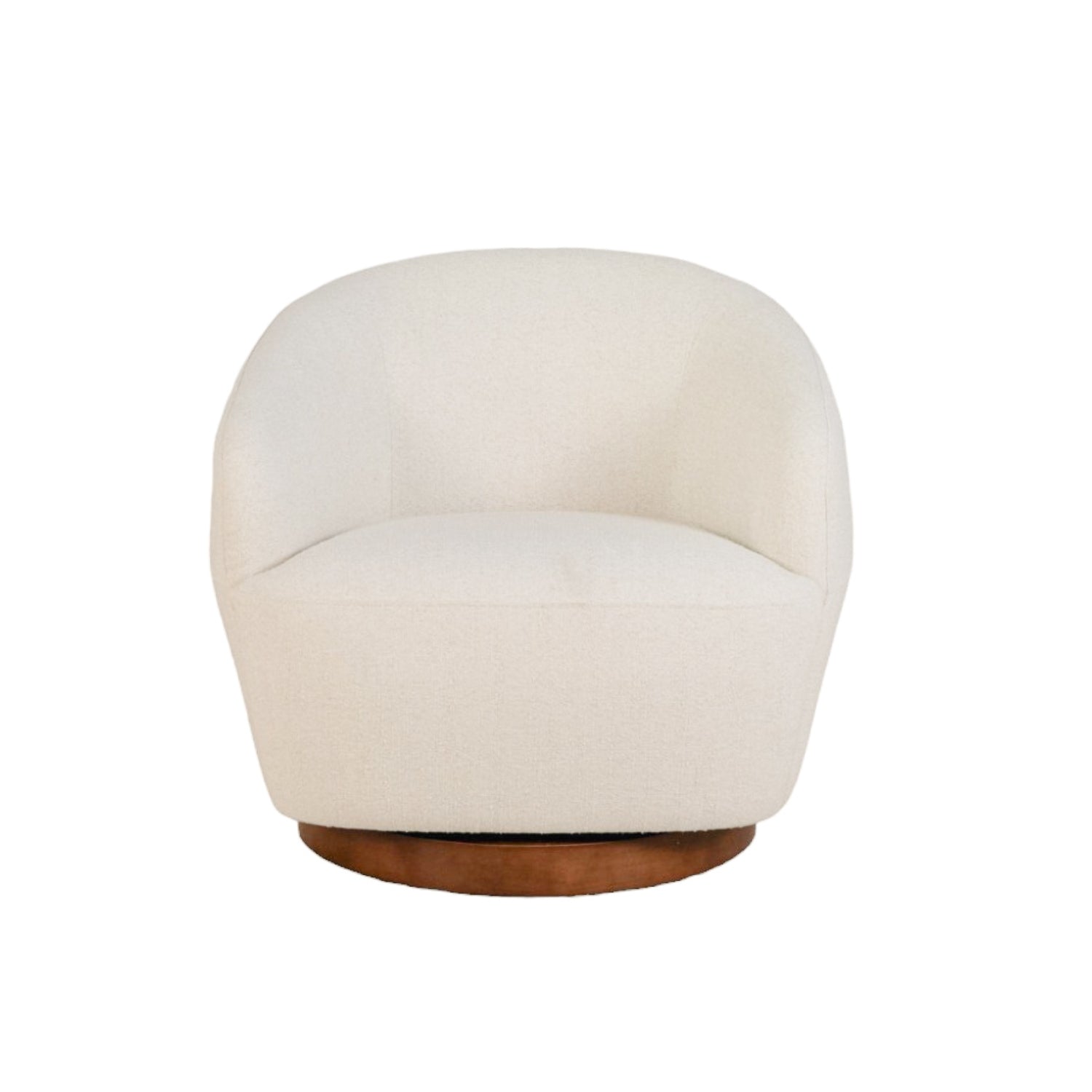Pod Swivel Lounge Chair - Mellow Ivory