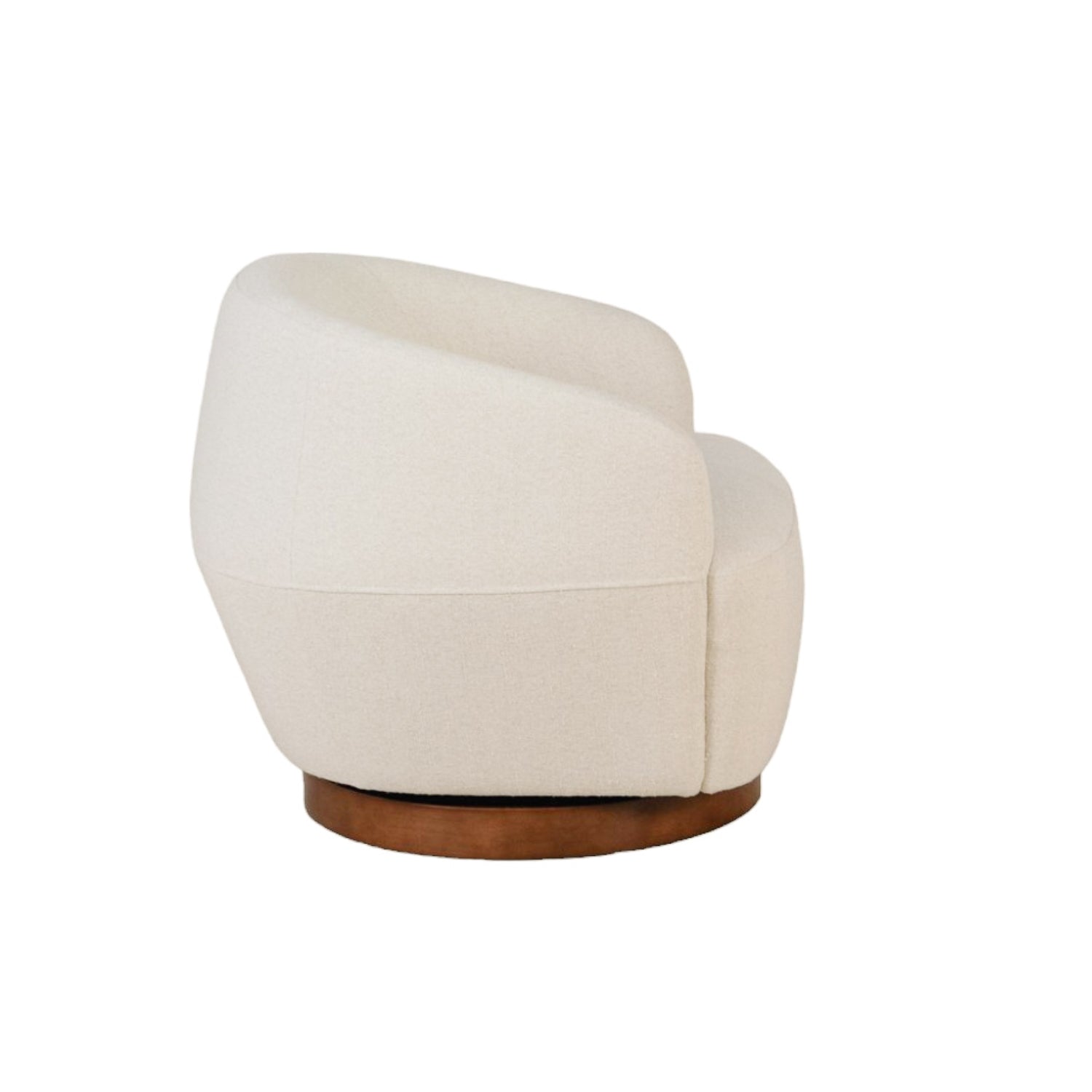 Pod Swivel Lounge Chair - Mellow Ivory
