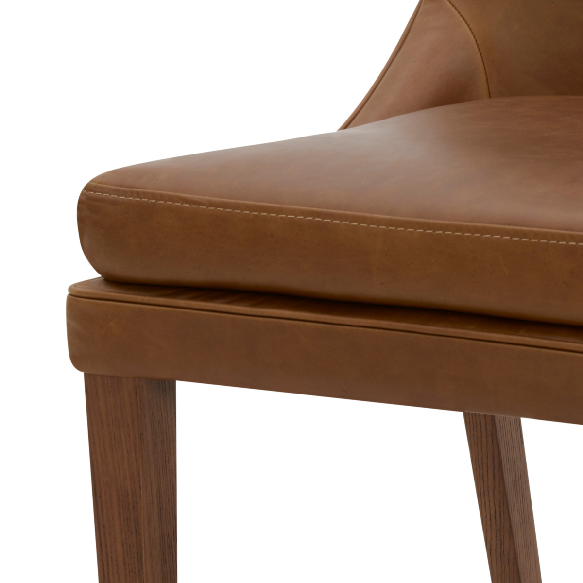Guildwood Dining Chair - Concord Mink Leather