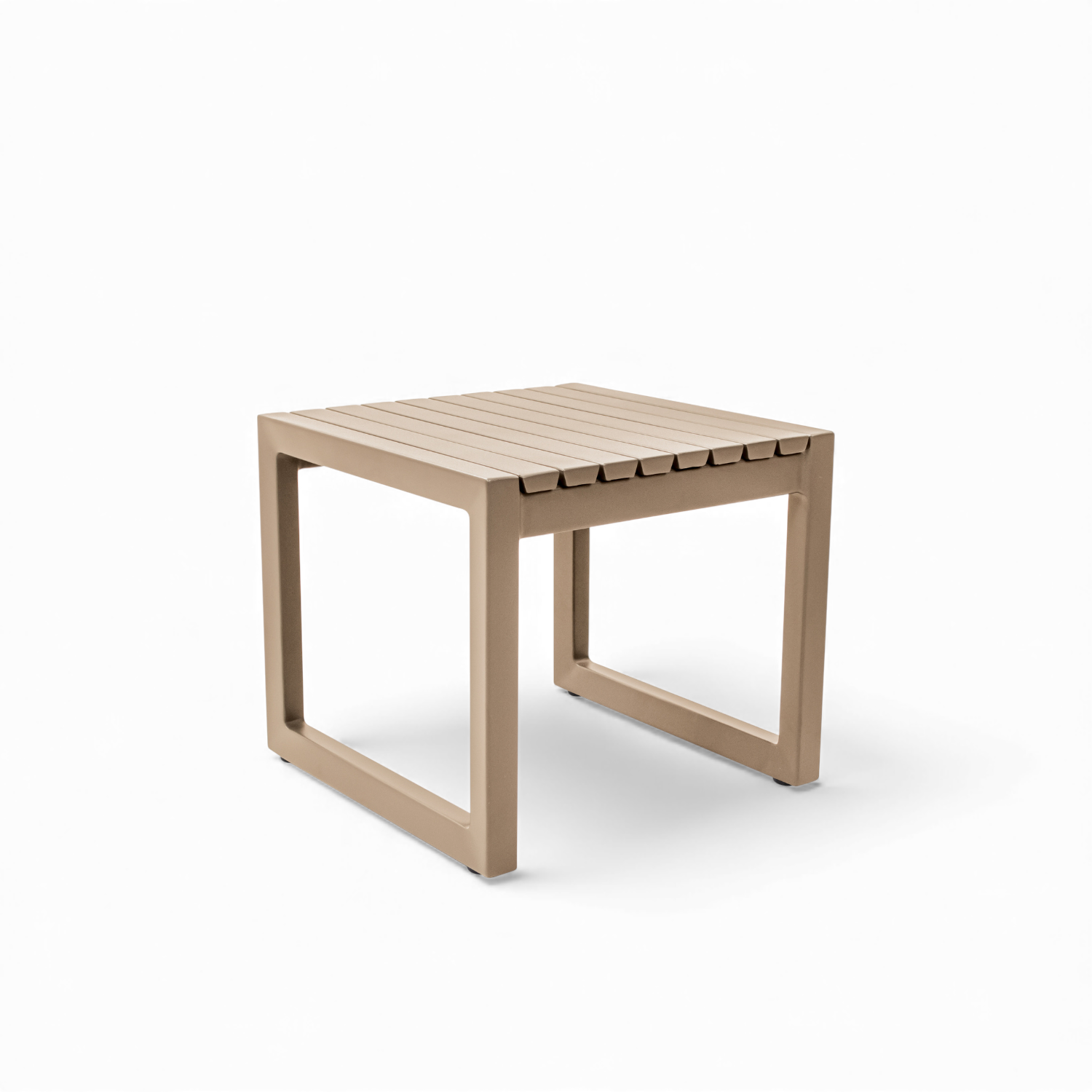 Cubic Side Table - Taupe