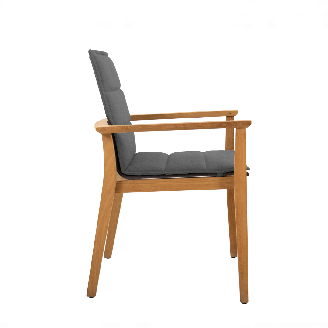 Carmel/Newport Dining Seat Cushion - Graphite