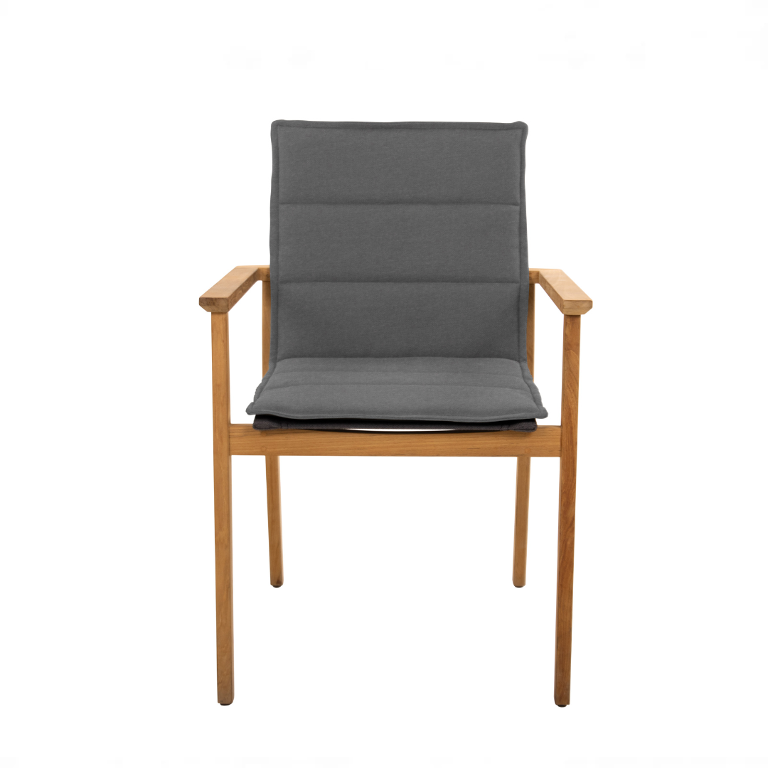 Carmel/Newport Dining Seat Cushion - Graphite