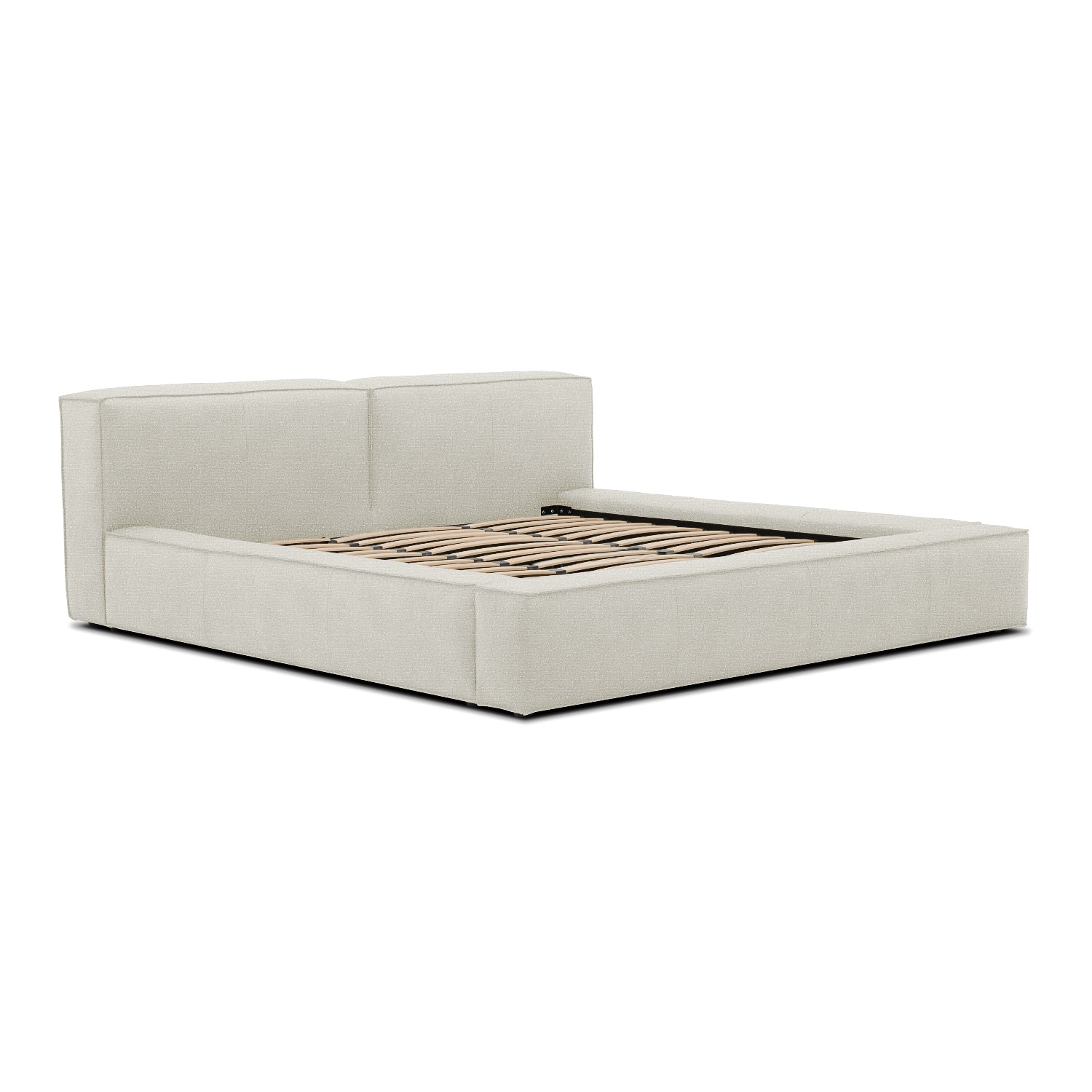 Dupont Platform Bed - Mellow Ivory