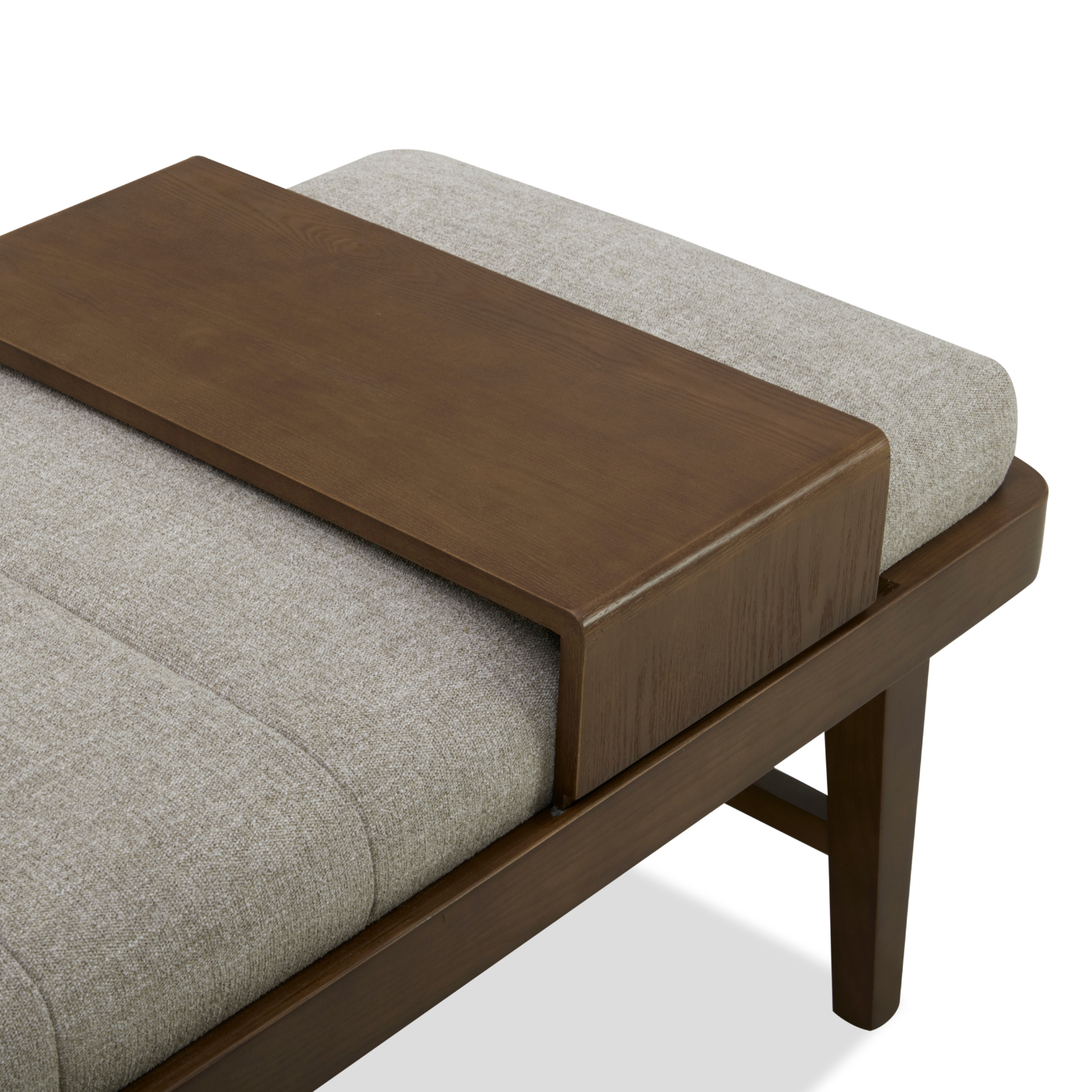 Charlestown Bench - Pebble Sand Chenille