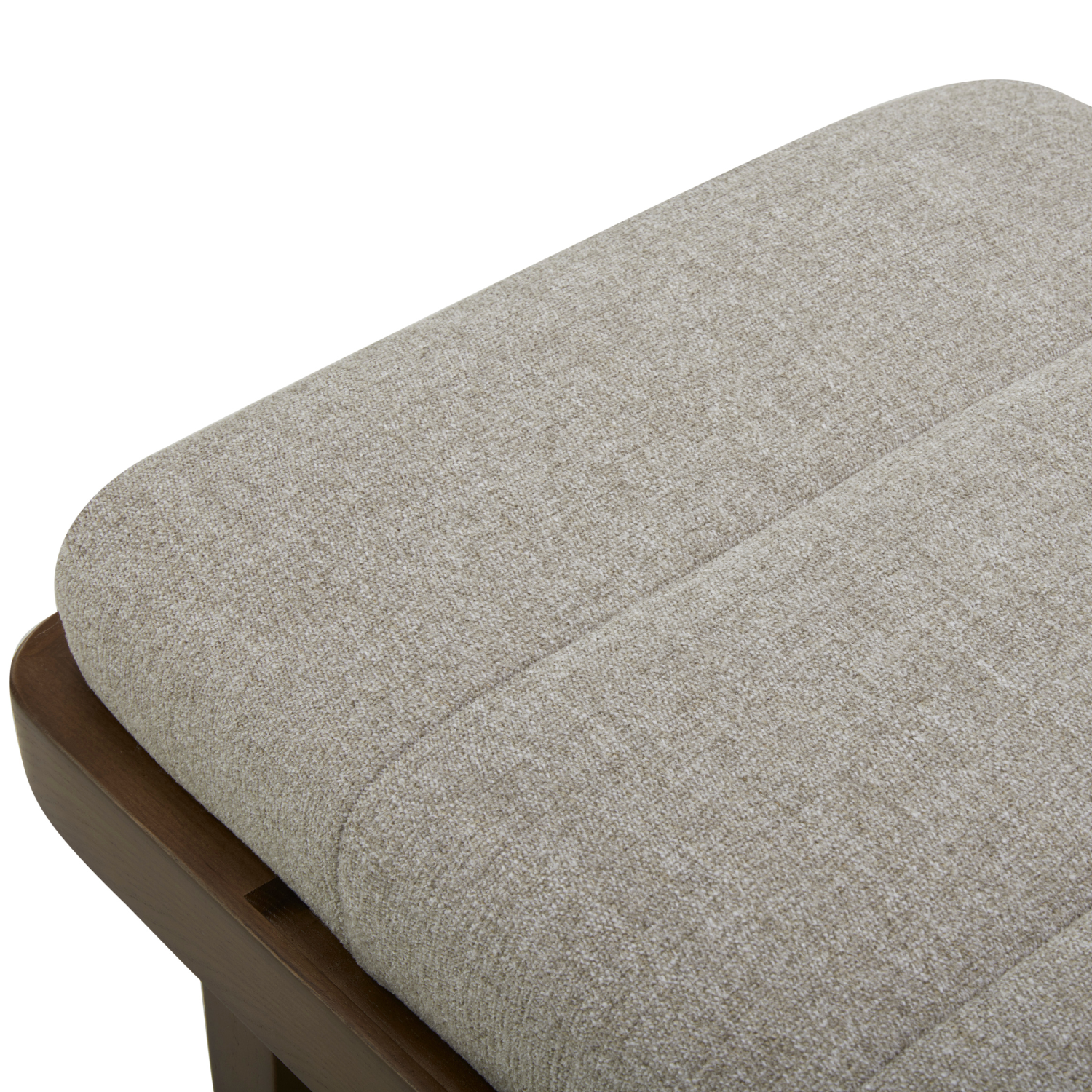 Charlestown Bench - Pebble Sand Chenille