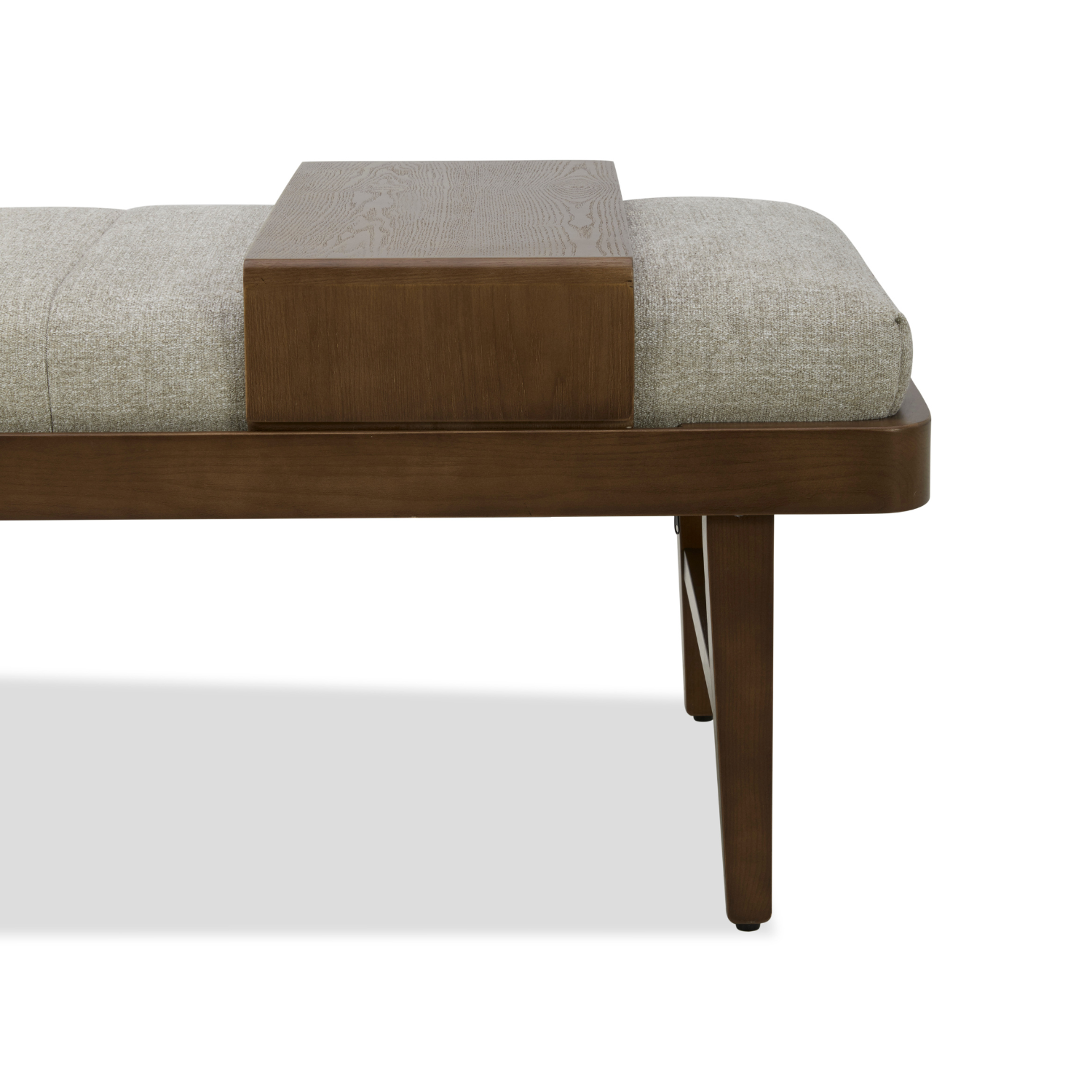 Charlestown Bench - Pebble Sand Chenille
