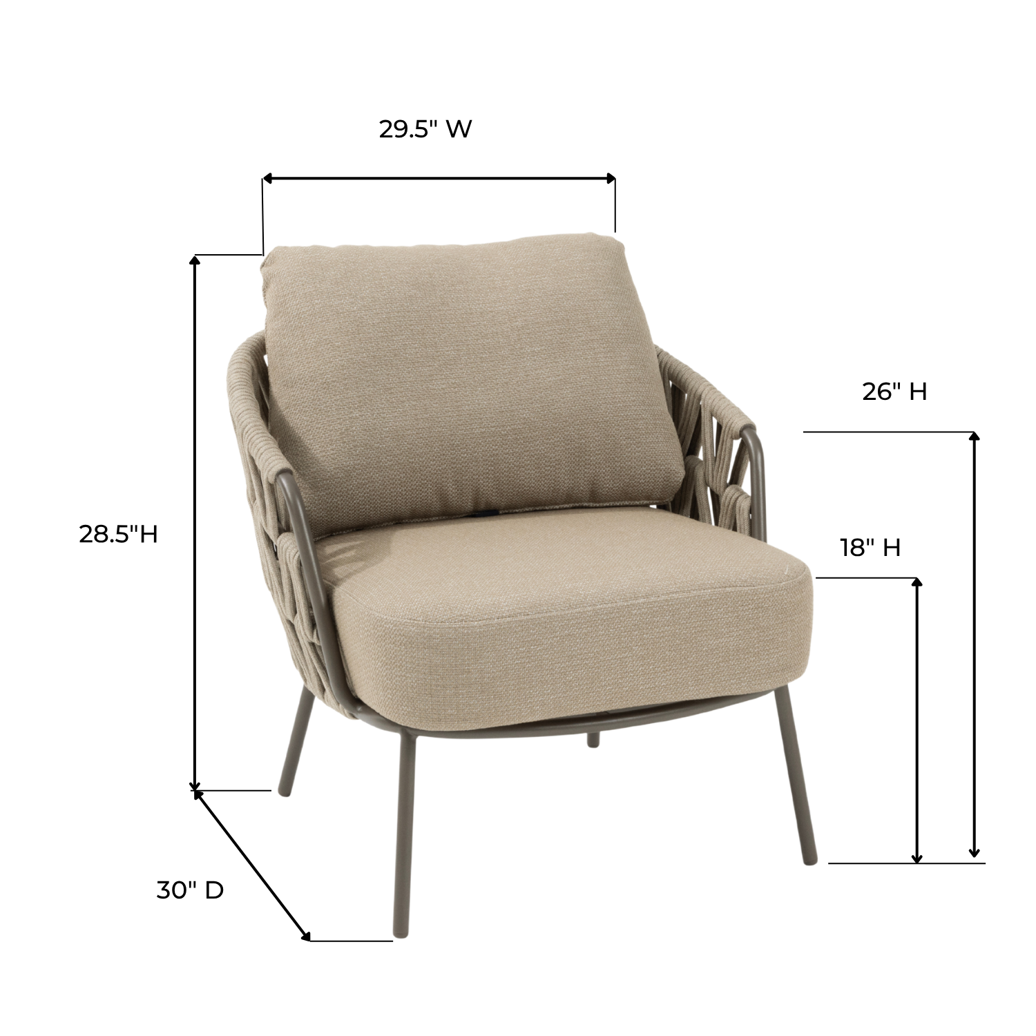 Sandfield Lounge/Chat Set