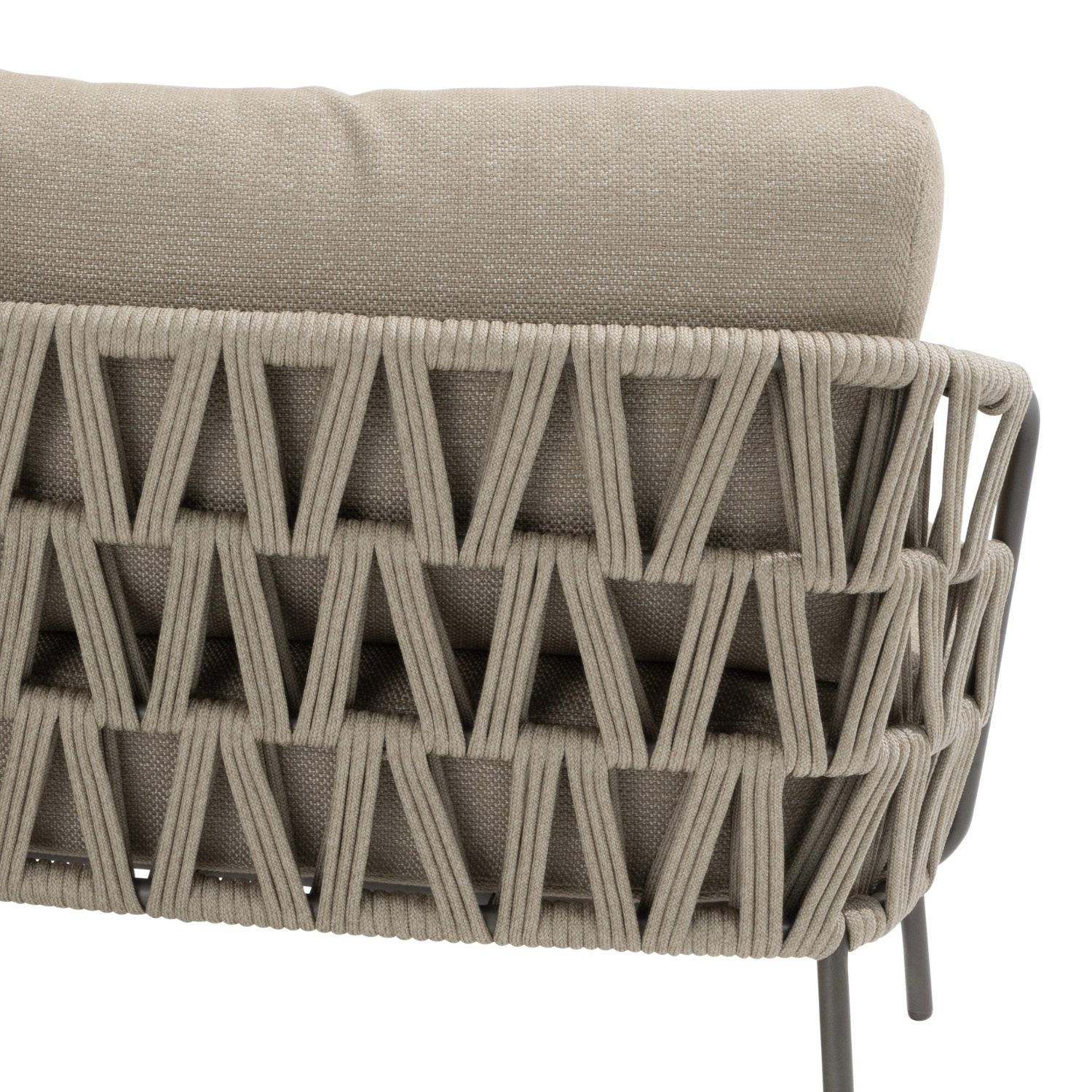 Sandfield Rope Sofa - Terra Grey