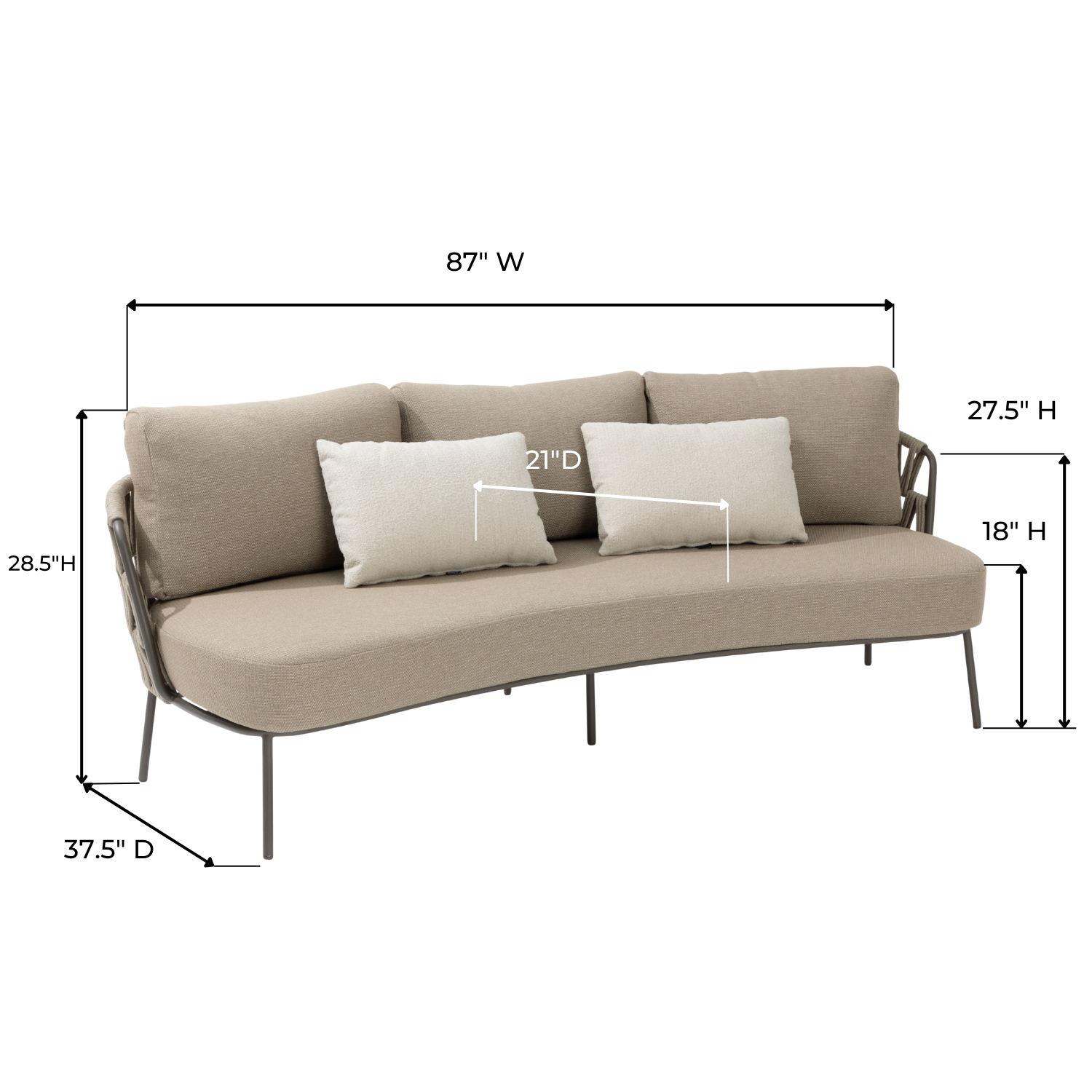 Sandfield Lounge/Chat Set