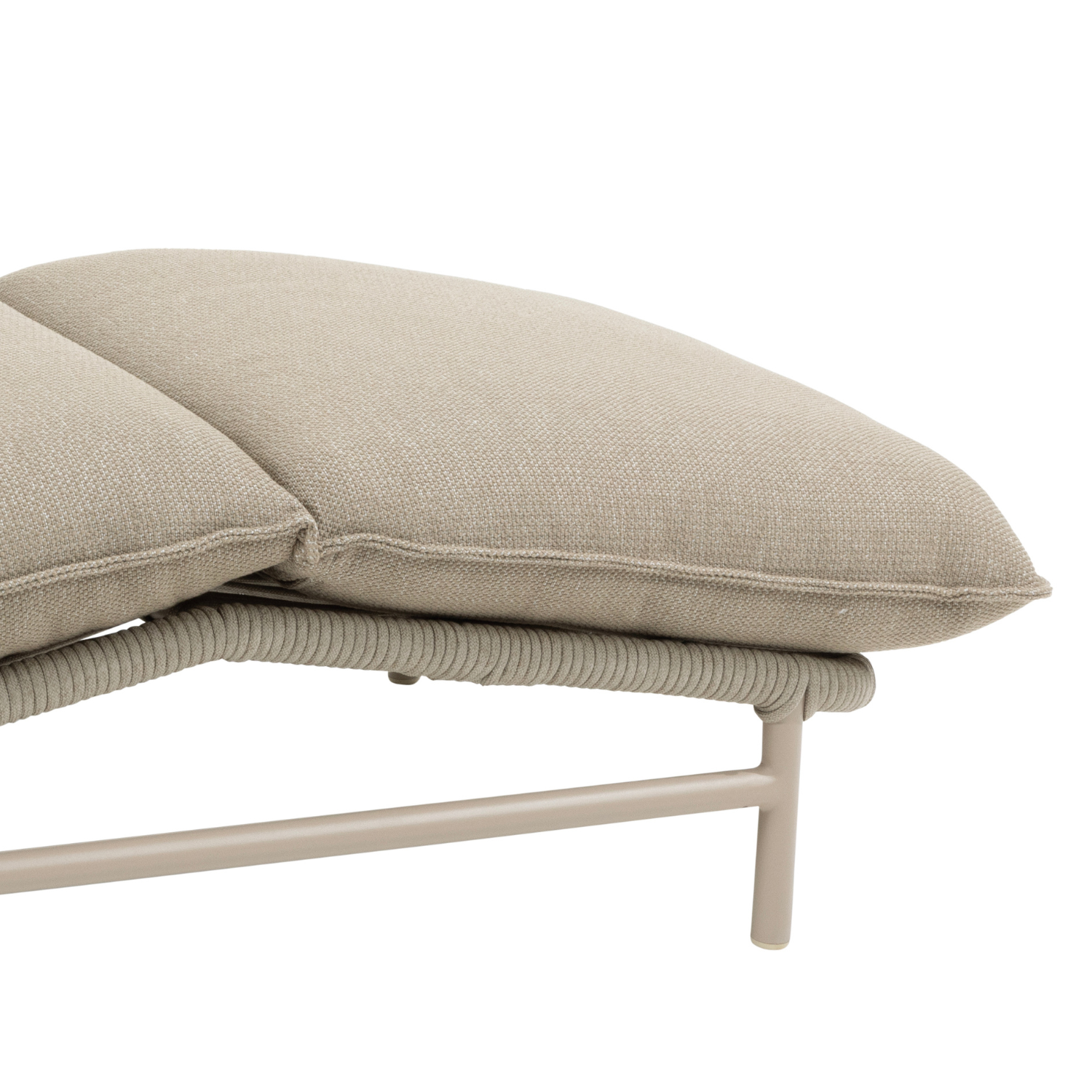 Rosseau Rope Sun Lounger - Latte