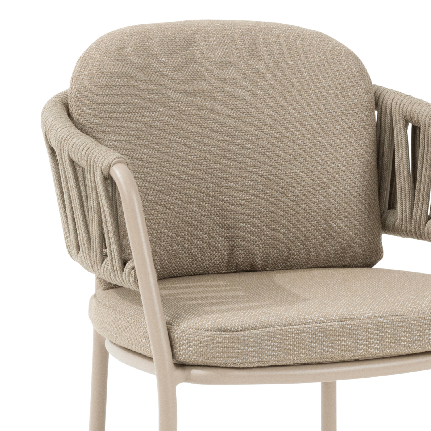 Rosseau Rope Counter Stool - Latte