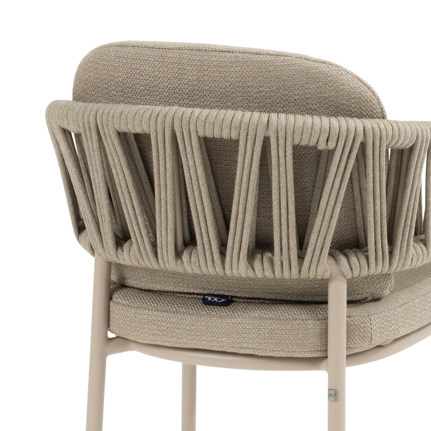 Rosseau Rope Counter Stool - Latte