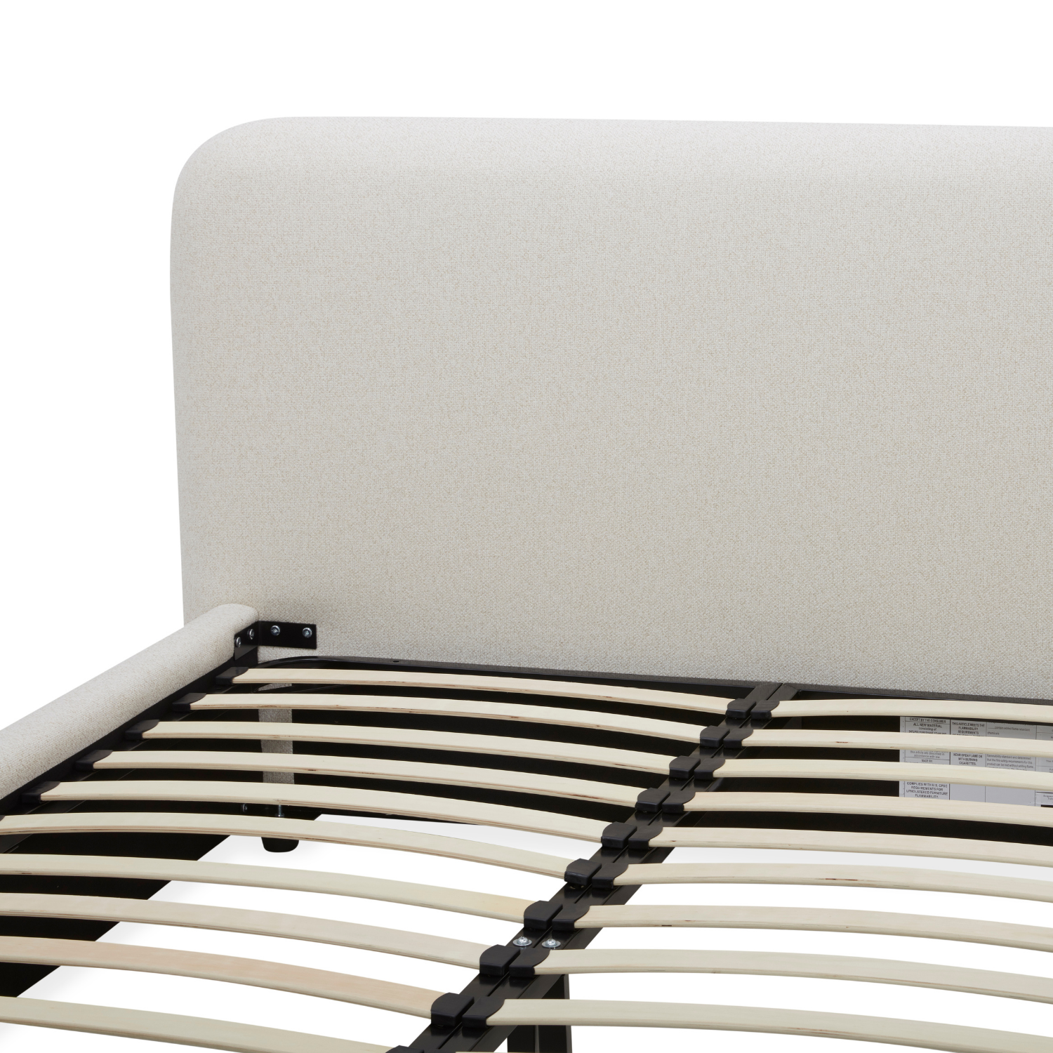 Broadview Platform Bed - Linen Weave