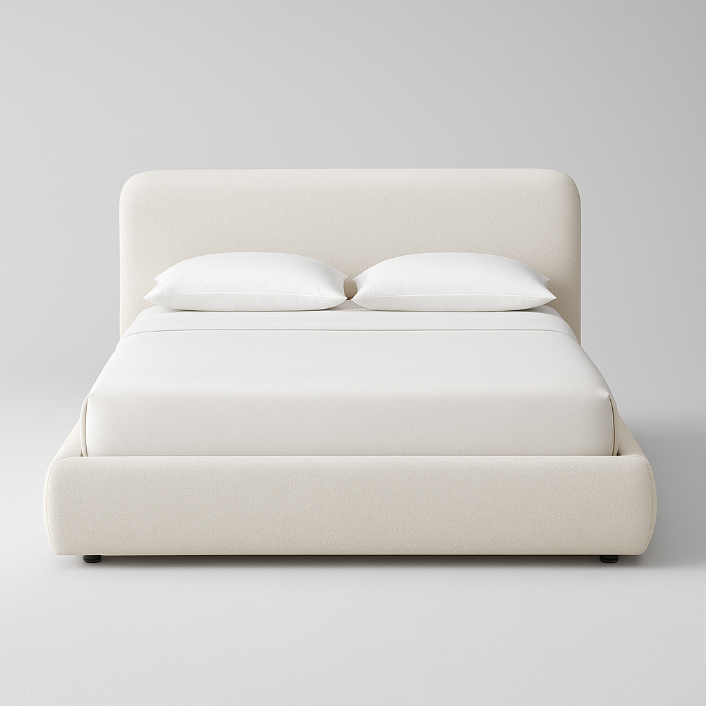 Broadview Platform Bed - Linen Weave