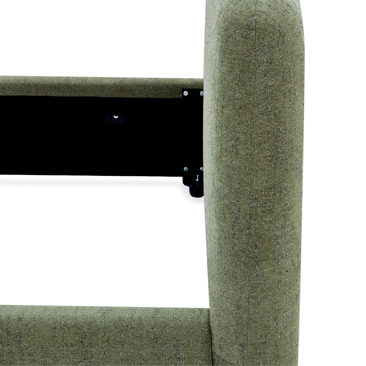 Broadview Upholstered Platform Bed - Mellow Forest