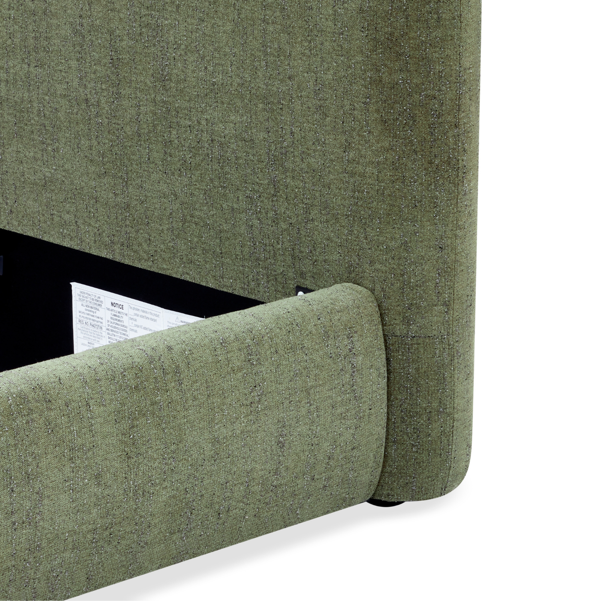 Broadview Upholstered Platform Bed - Mellow Forest