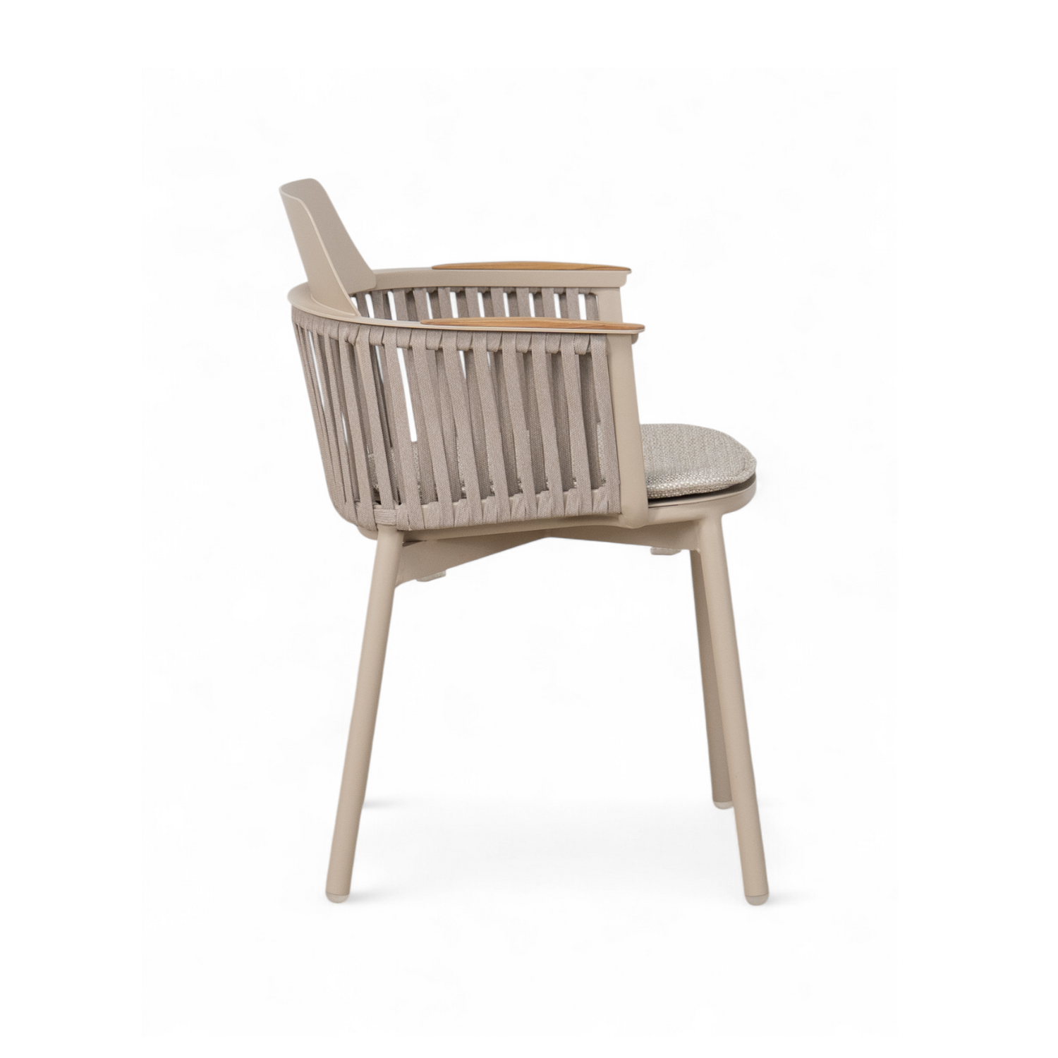 Georgian Dining Arm Chair - Taupe