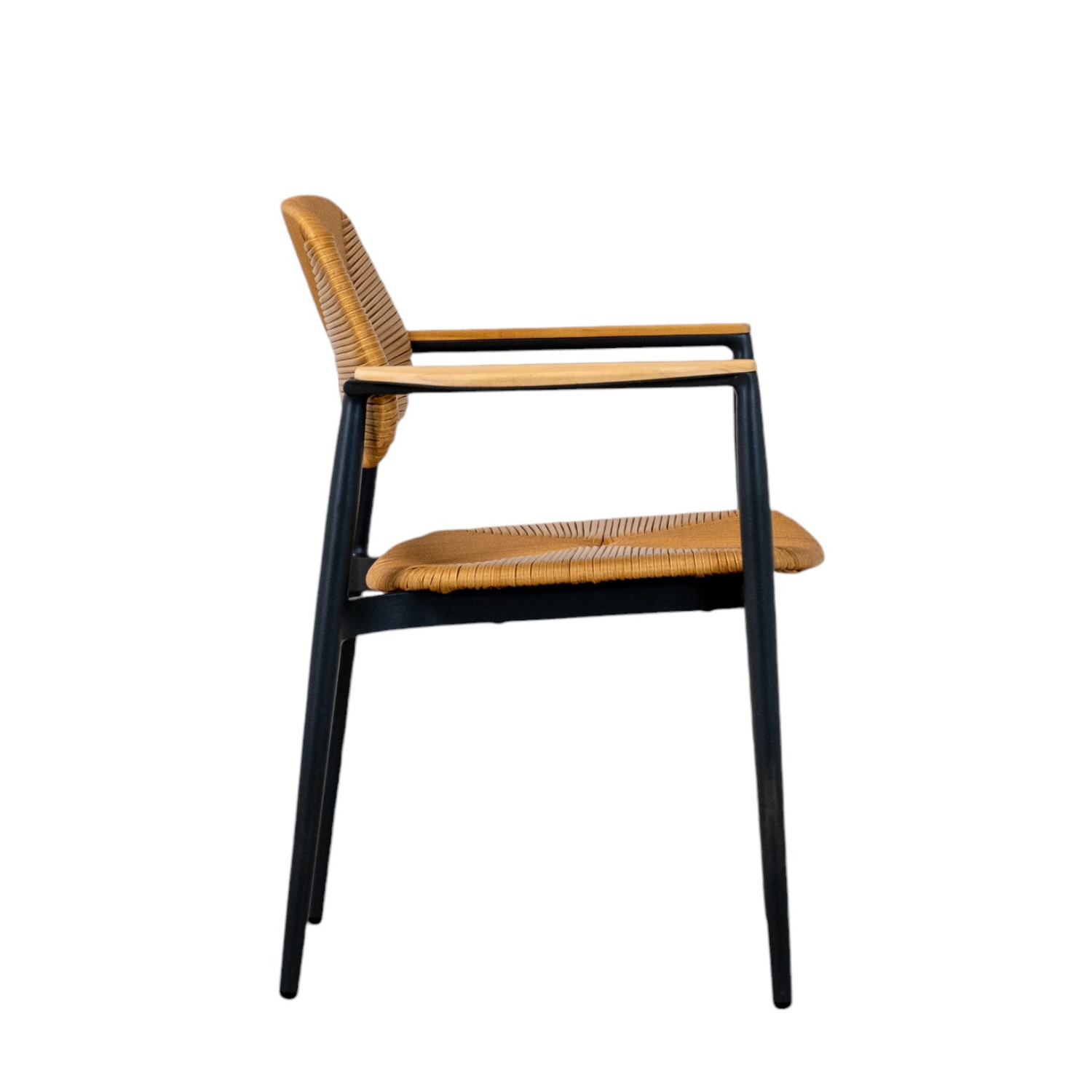 Hampton Wicker Dining Arm Chair