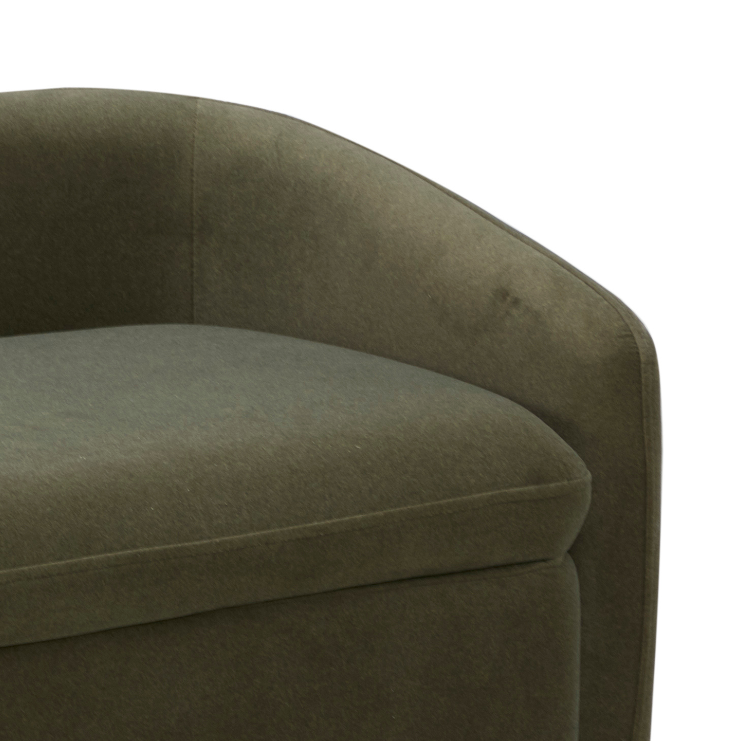 Capri Storage Bench - Forest Green Matte Velvet