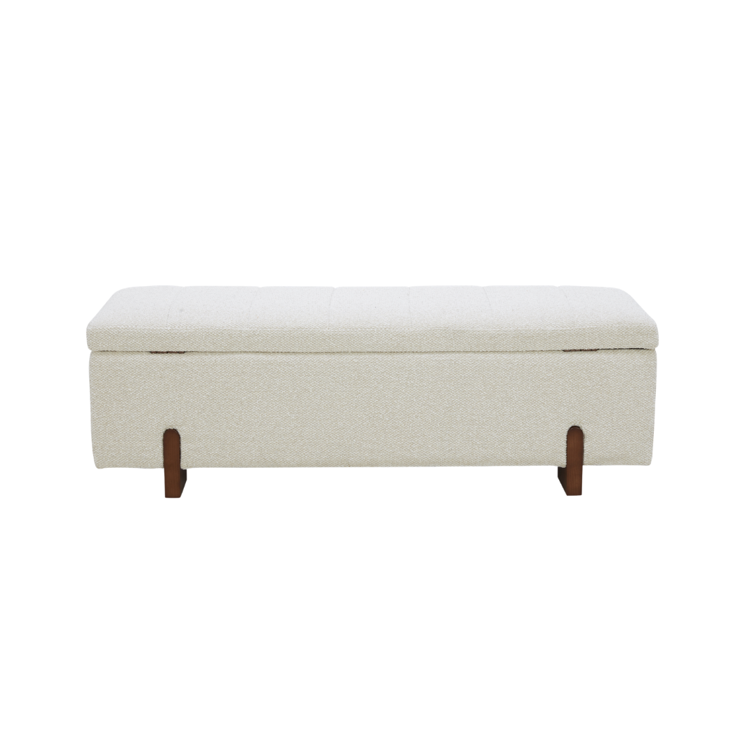Broadview Storage Bench - Tasmin Linen