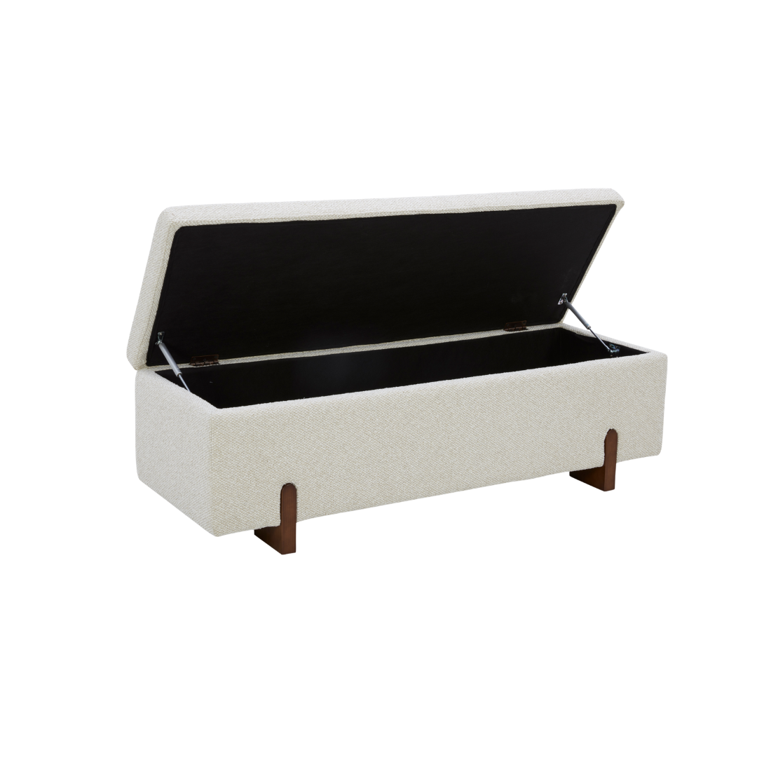 Broadview Storage Bench - Tasmin Linen