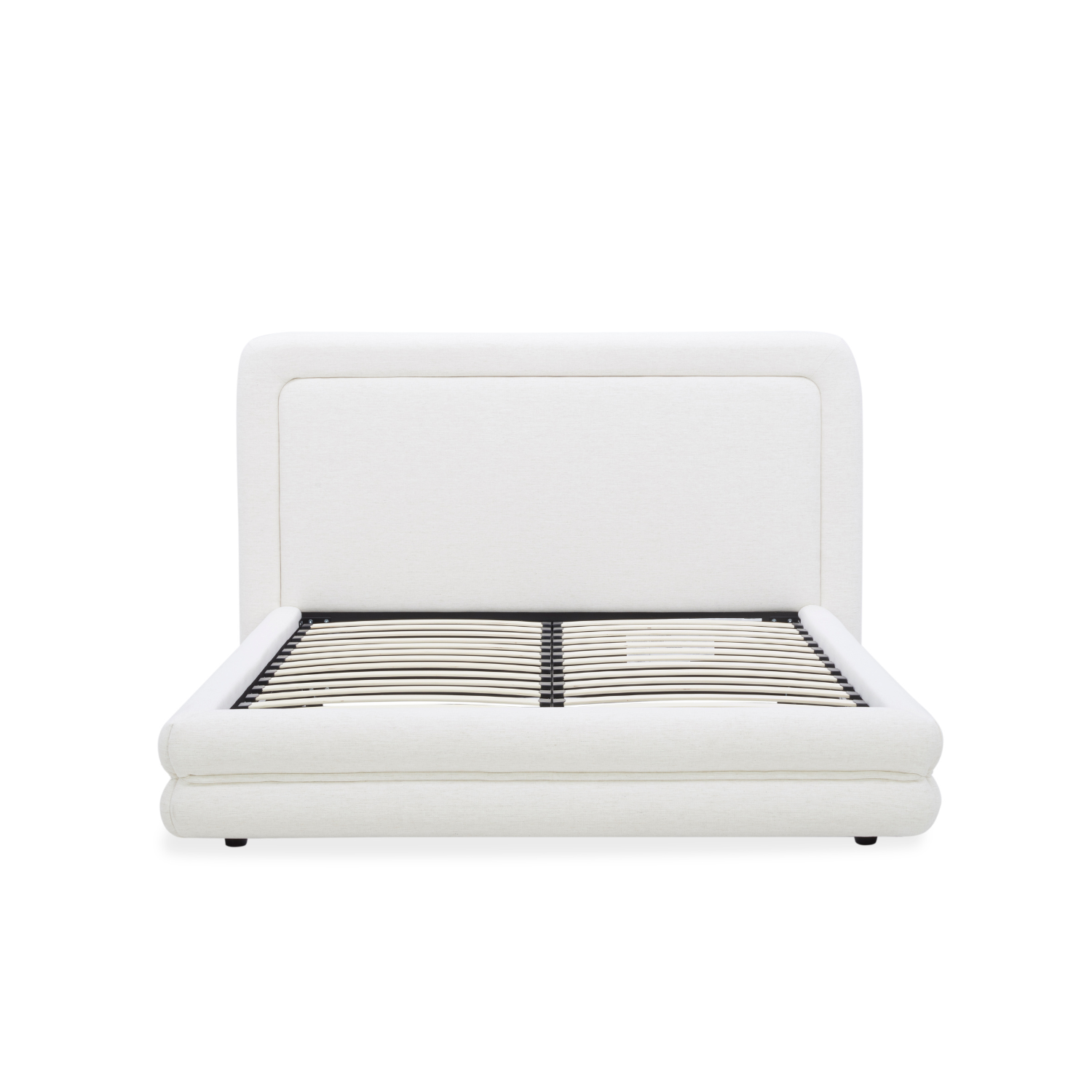 Dawson Upholstered Platform Bed - Crypton® Nomad Snow