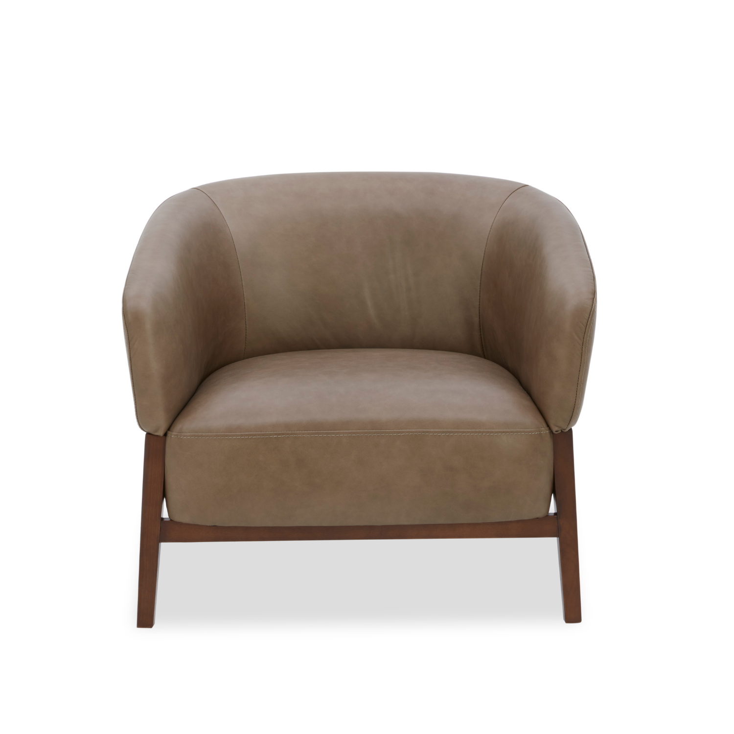 Airdrie Lounge Chair - Concord Pewter Leather