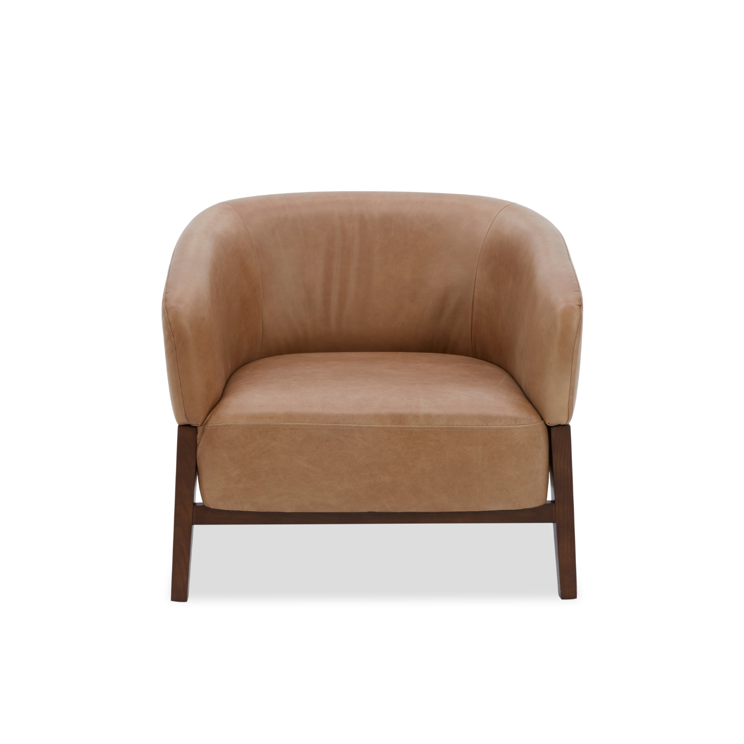 Airdrie Lounge Chair - Concord Taupe Leather
