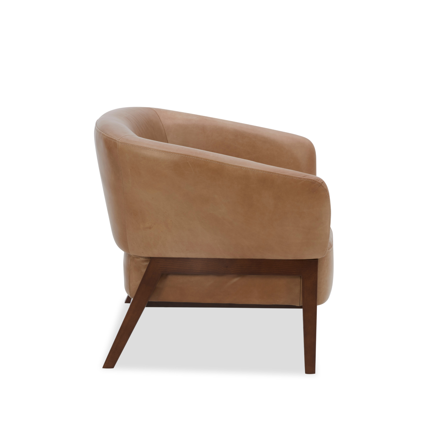 Airdrie Lounge Chair - Concord Taupe Leather