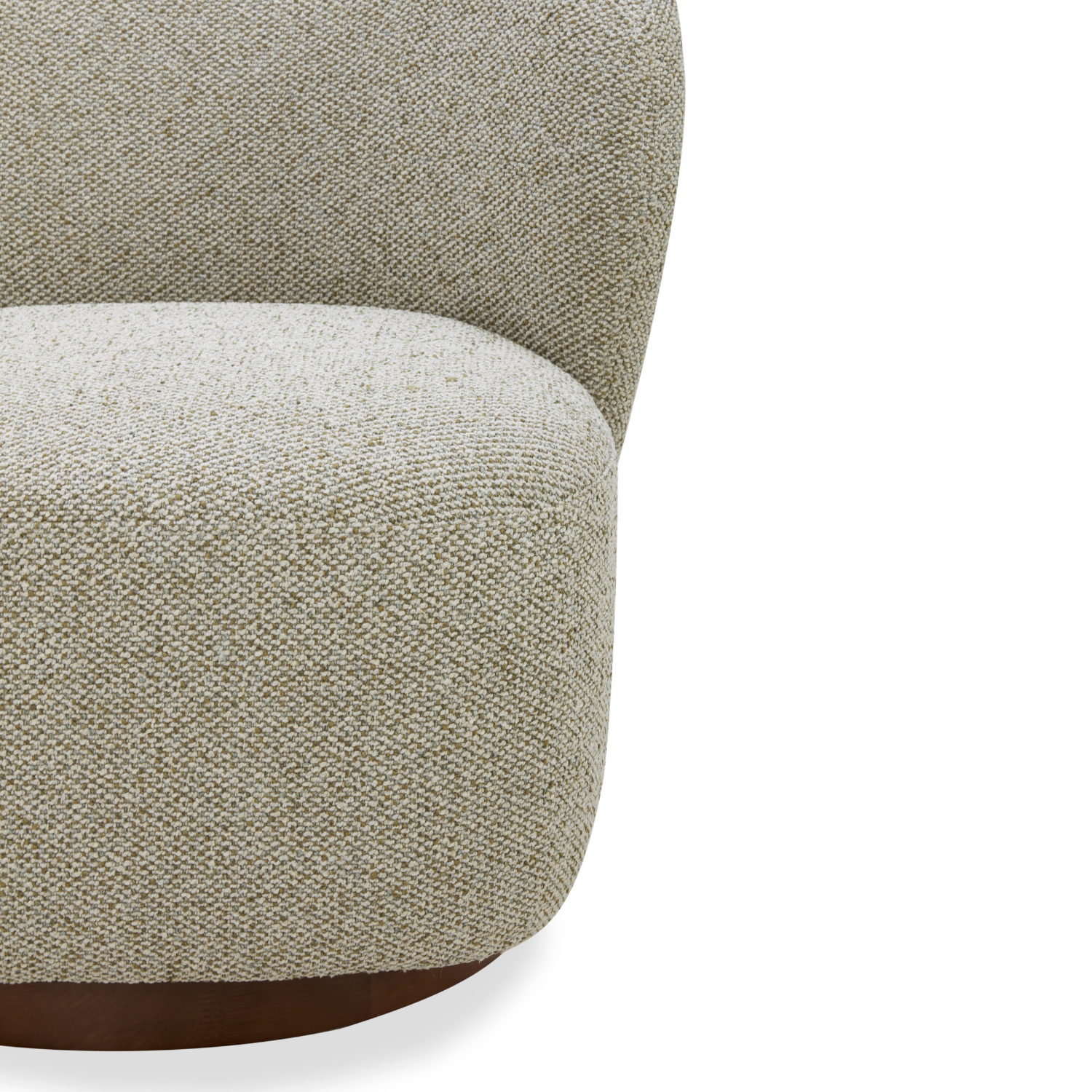 Hygge Swivel Lounge Chair - Tasmin Olive