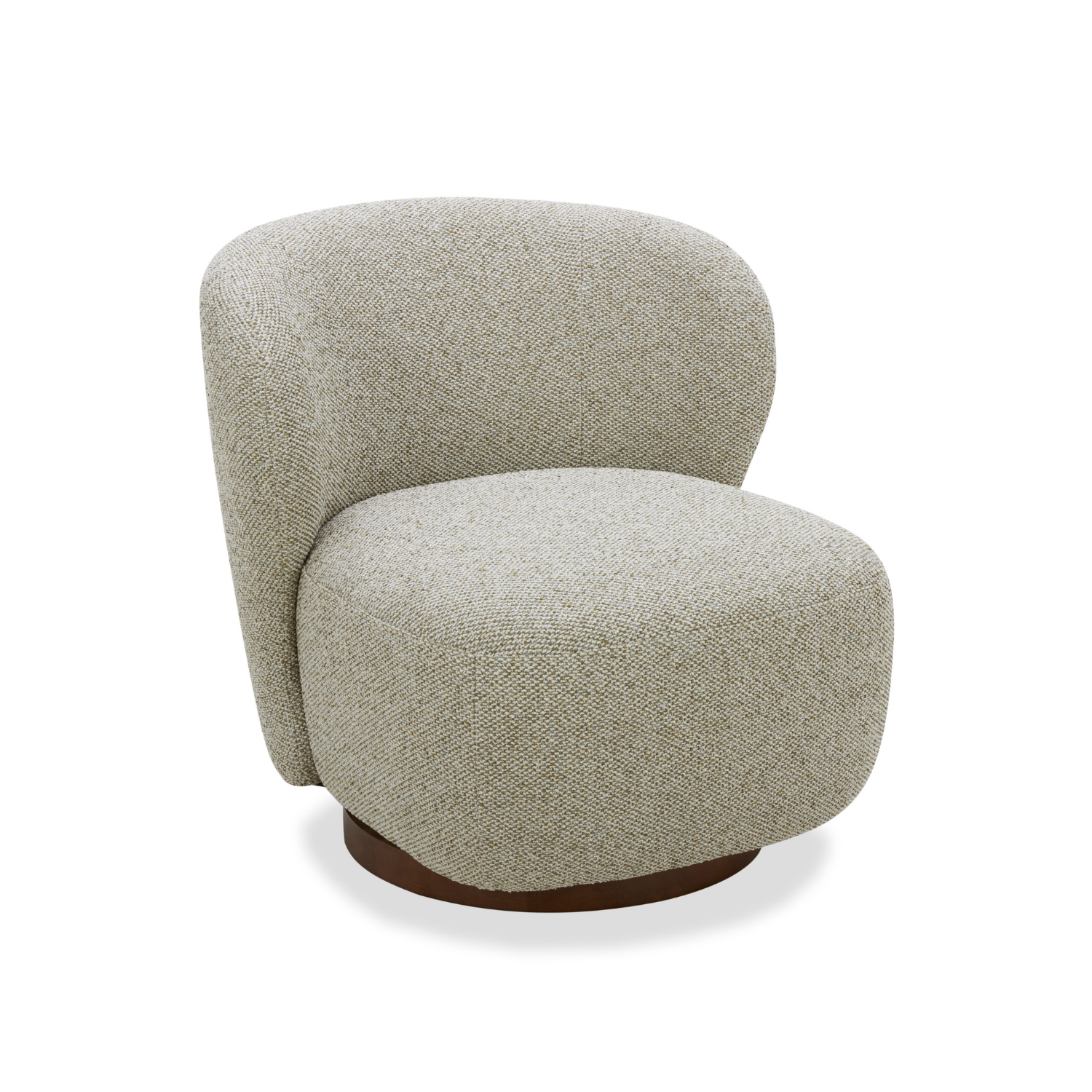 Hygge Swivel Lounge Chair - Tasmin Olive