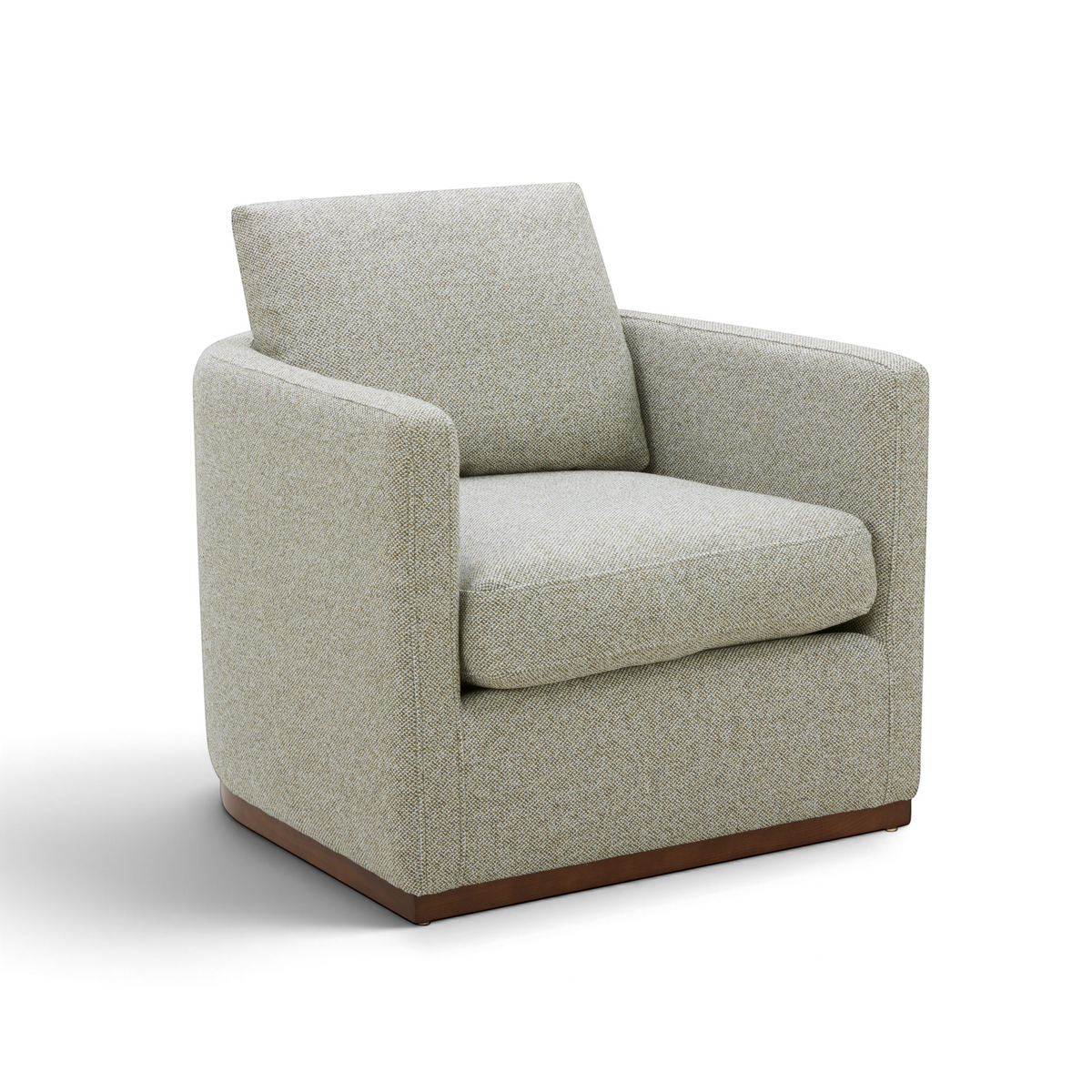 Bellwood Swivel Lounge Chair - Moss Weave