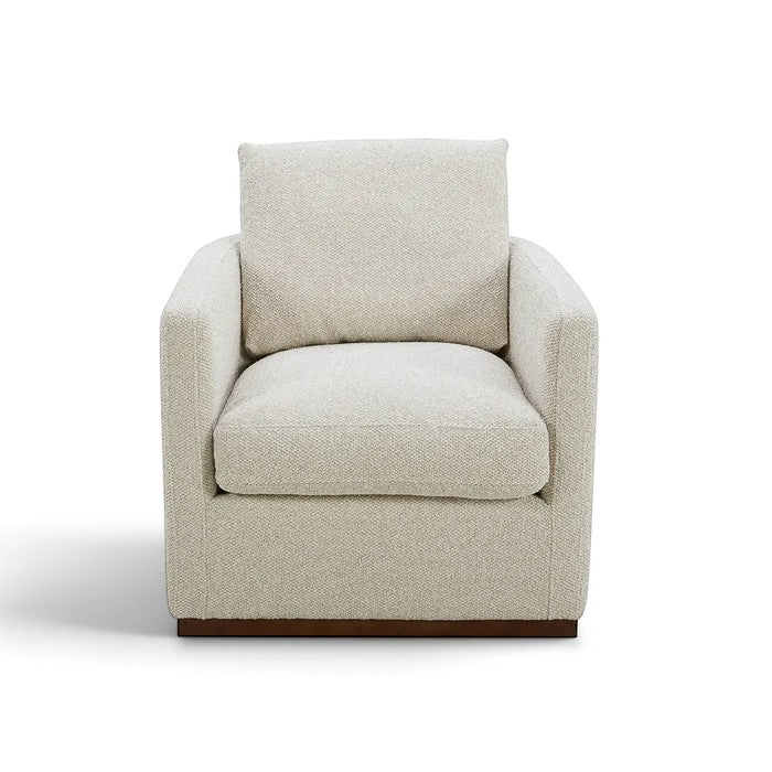Bellwood Swivel Lounge Chair - Tasmin Linen