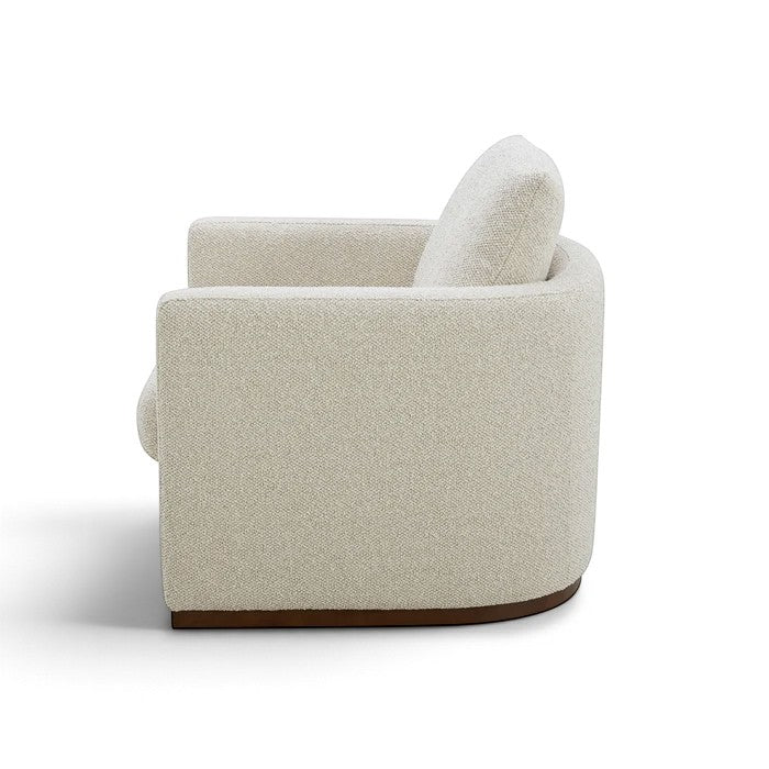Bellwood Swivel Lounge Chair - Tasmin Linen