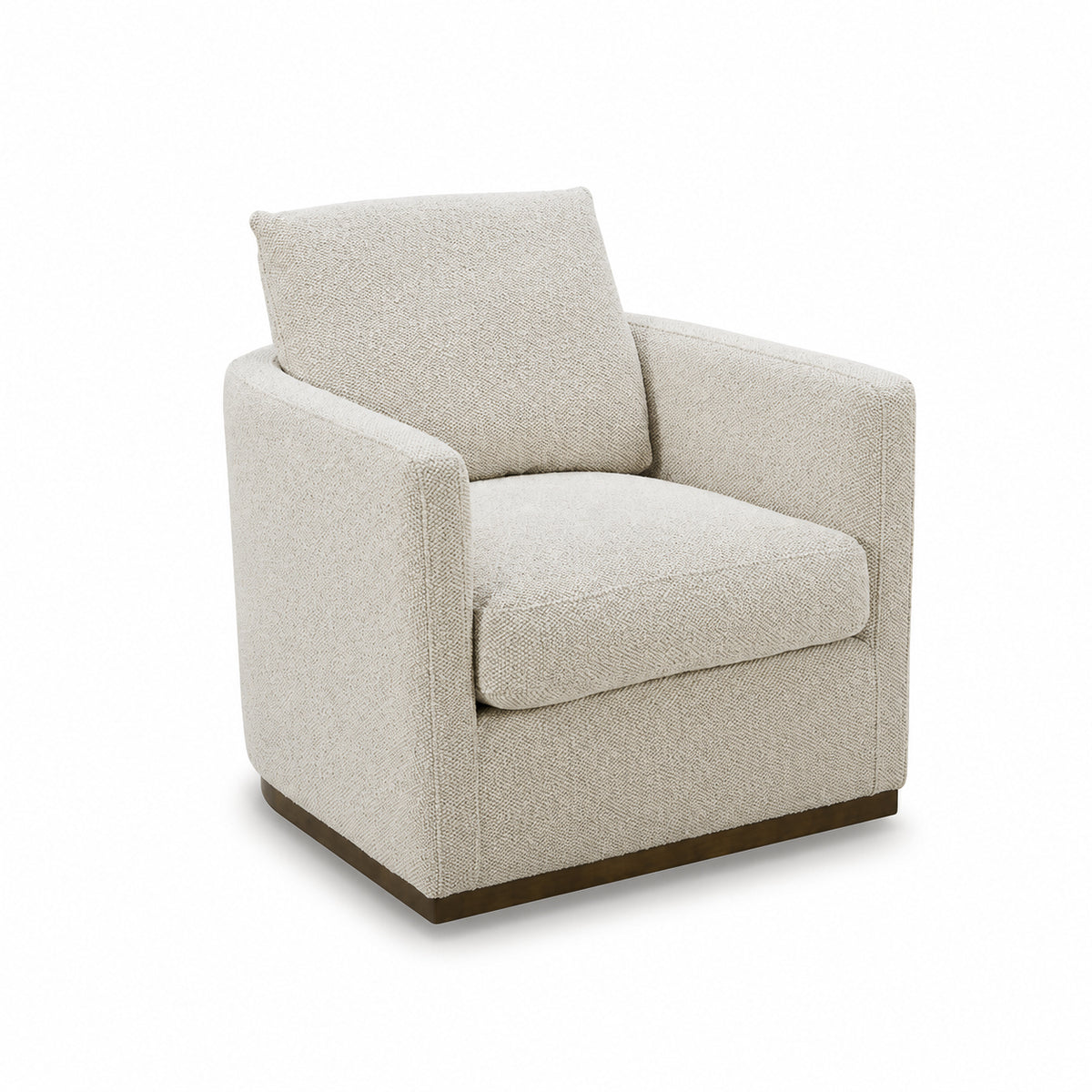 Bellwood Swivel Lounge Chair - Tasmin Linen