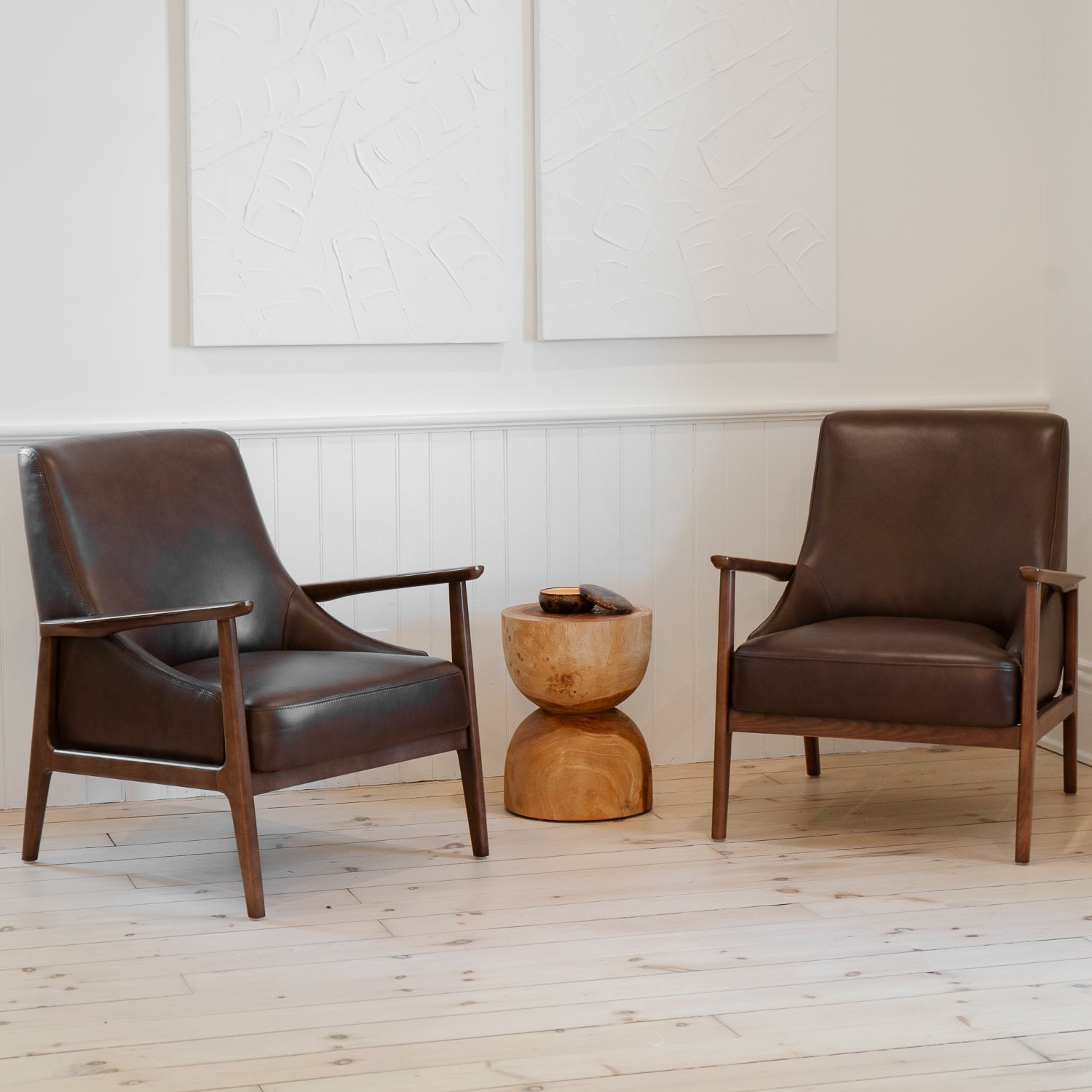 Islington Lounge Chair - Mocha Leather