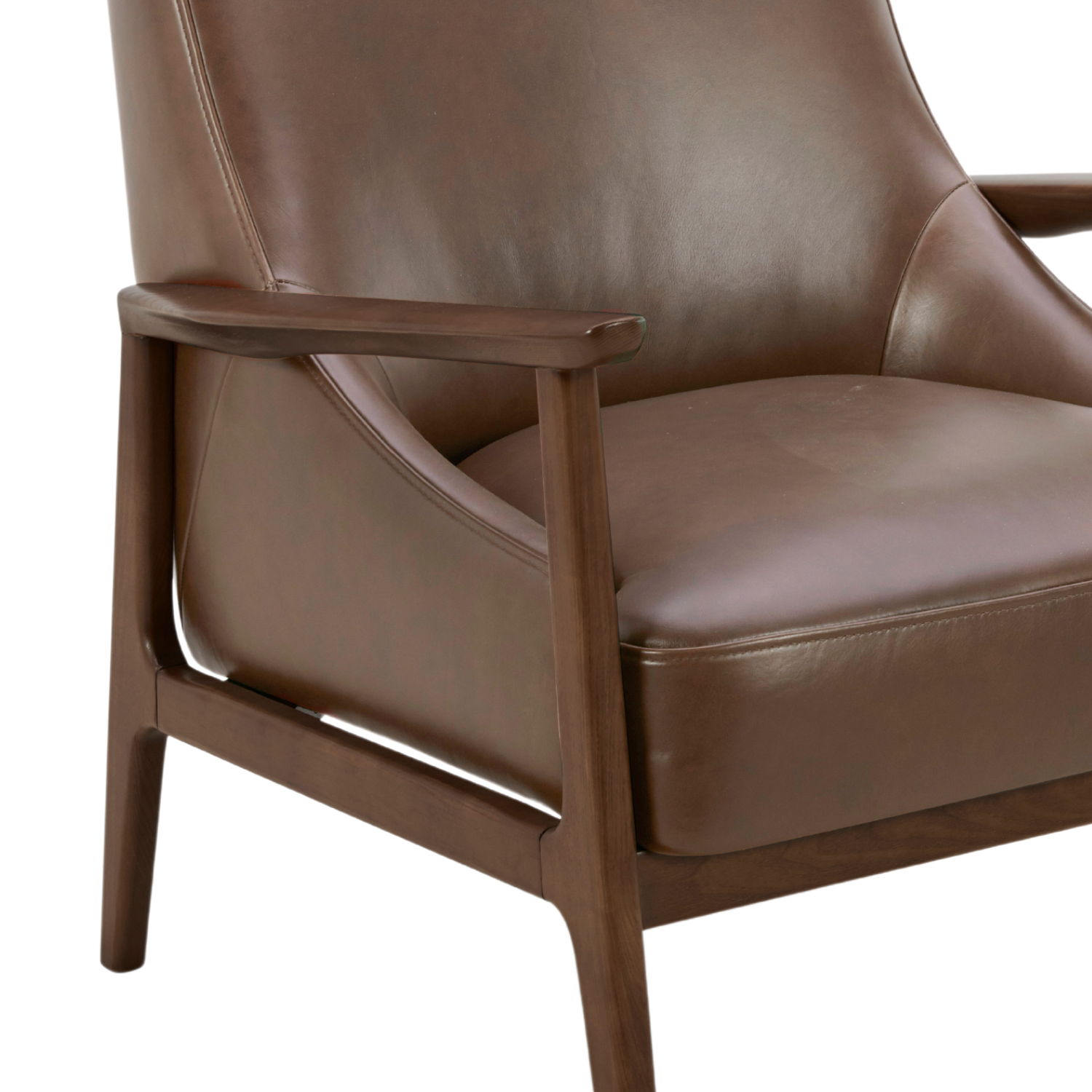 Islington Lounge Chair - Mocha Leather