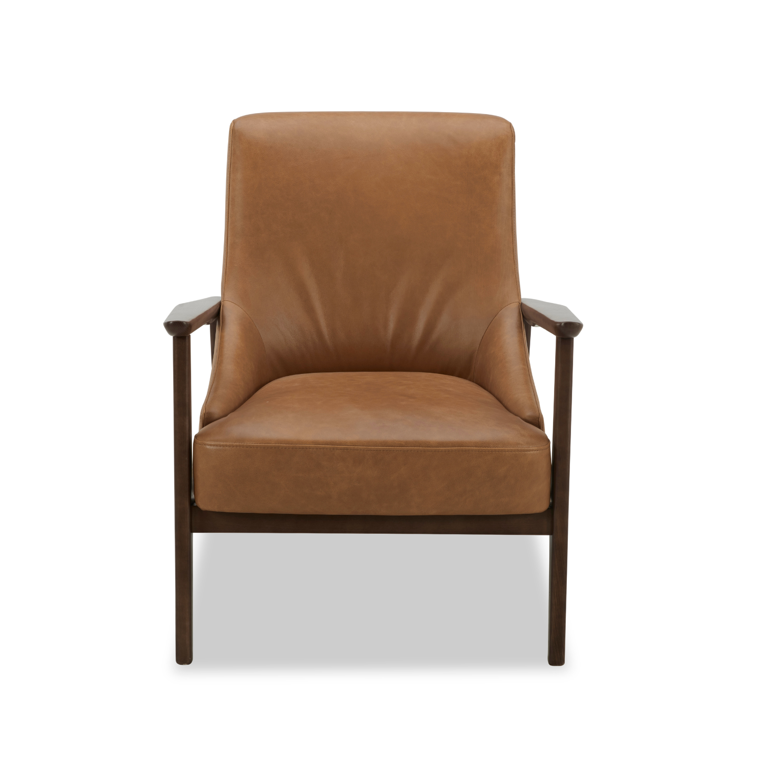 Islington Lounge Chair - Cognac Distressed Leather