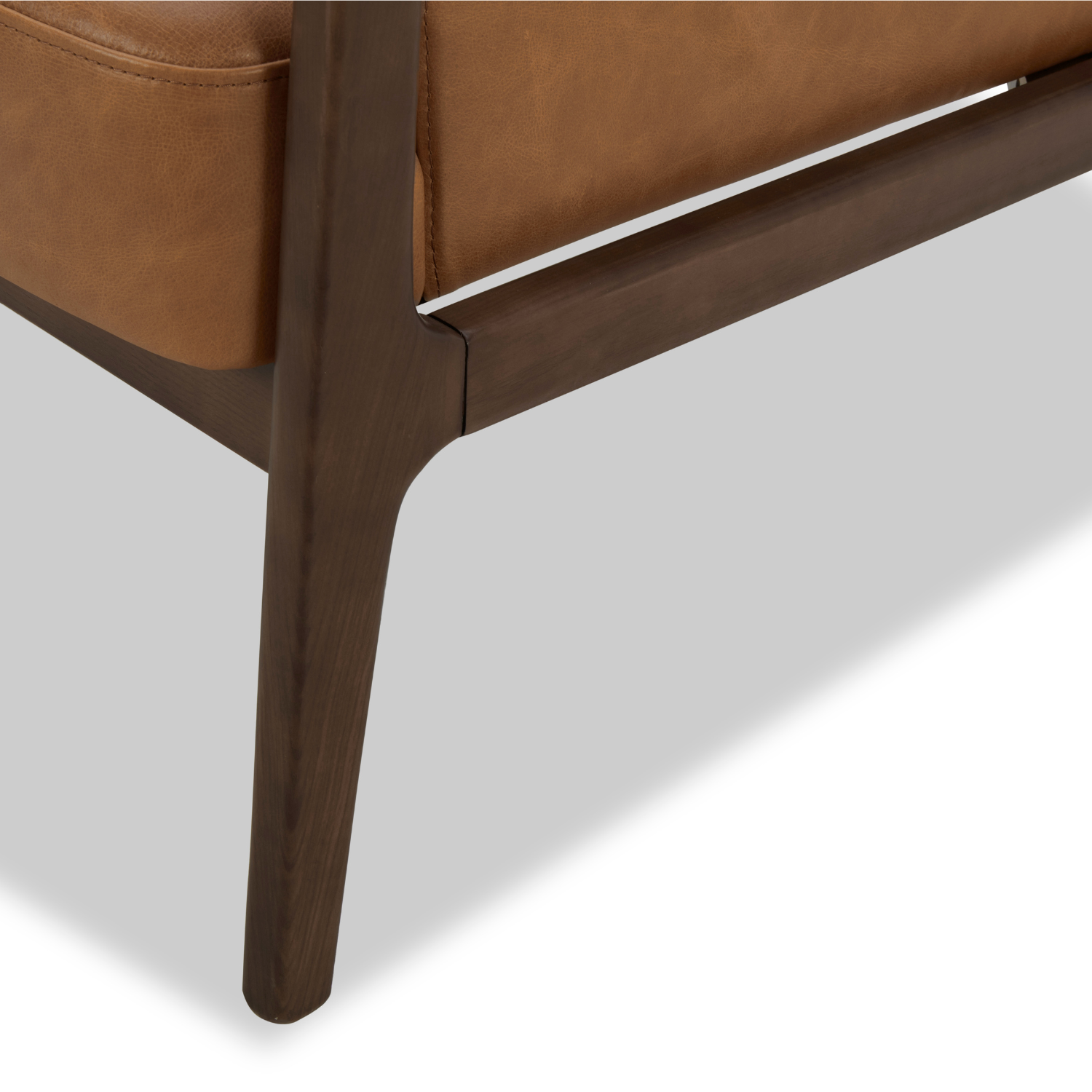 Islington Lounge Chair - Cognac Distressed Leather