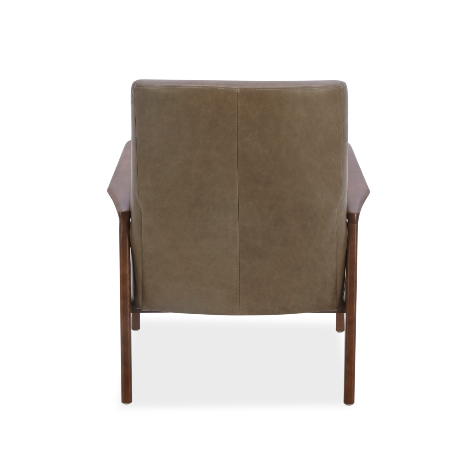 Islington Lounge Chair - Concord Pewter Leather