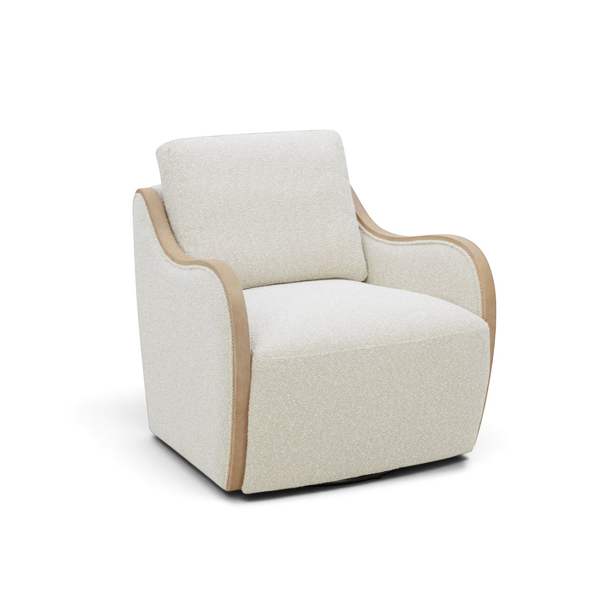 Capri Swivel Arm Chair - Tasmin Linen